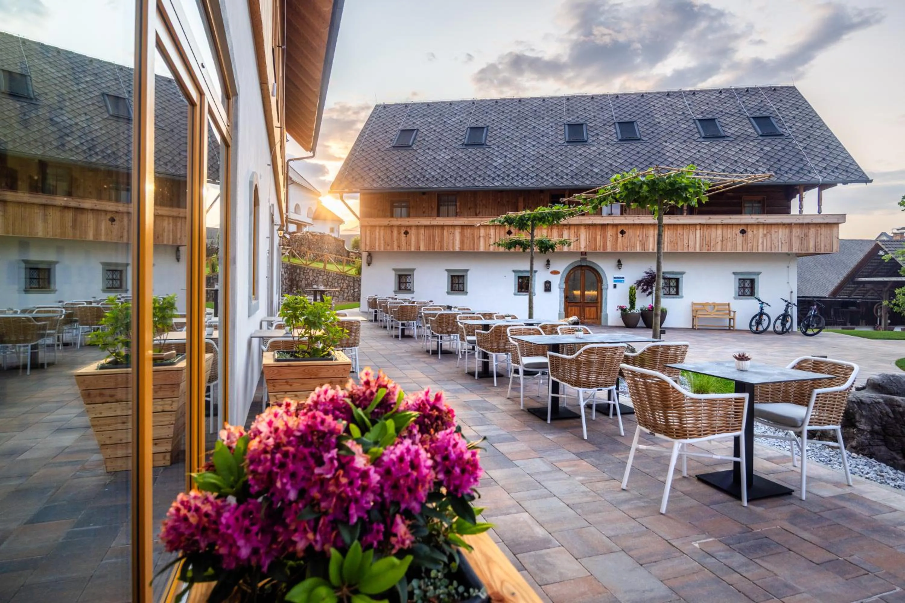 Property building in Hotel Julian Alps