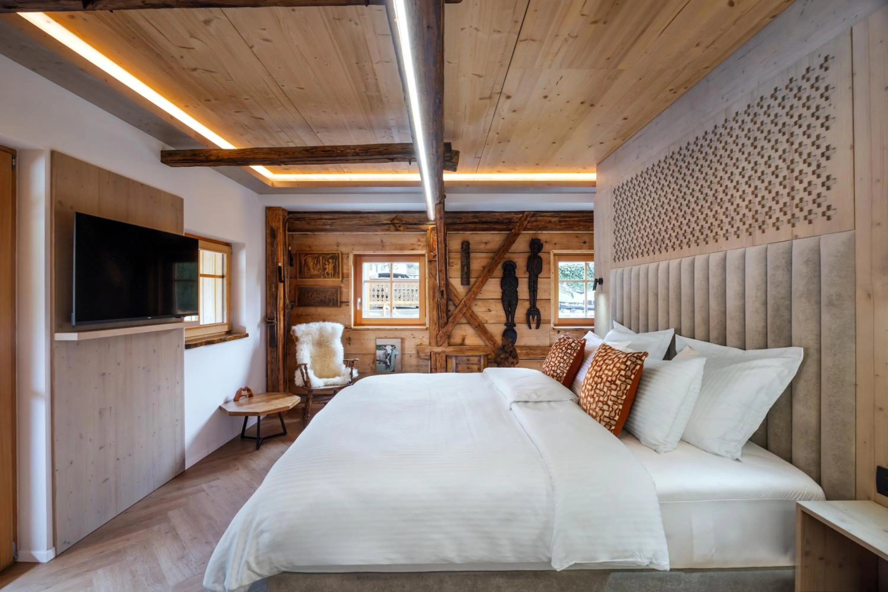 Bedroom, Bed in Hotel Julian Alps