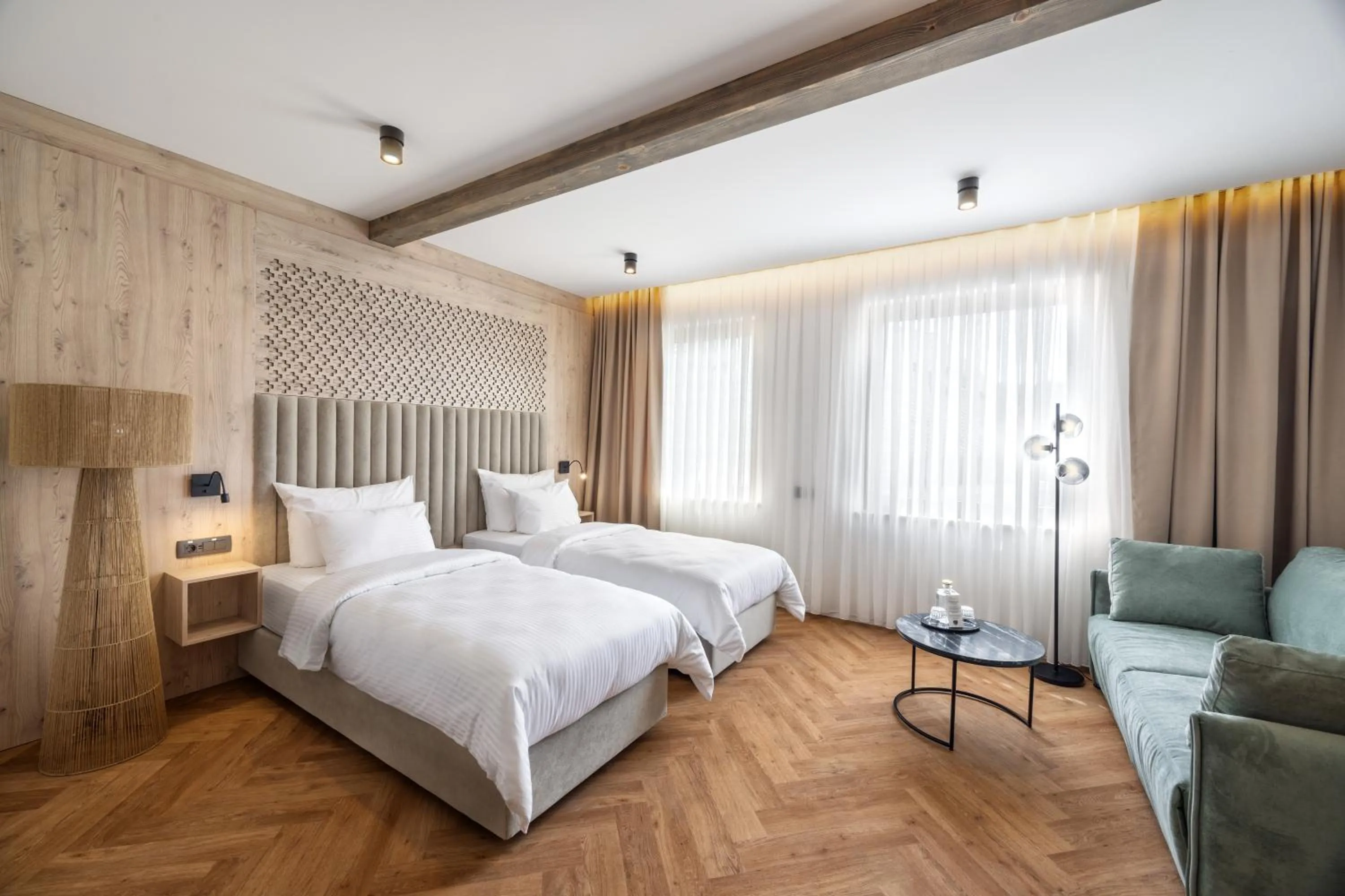 Bedroom, Bed in Hotel Julian Alps