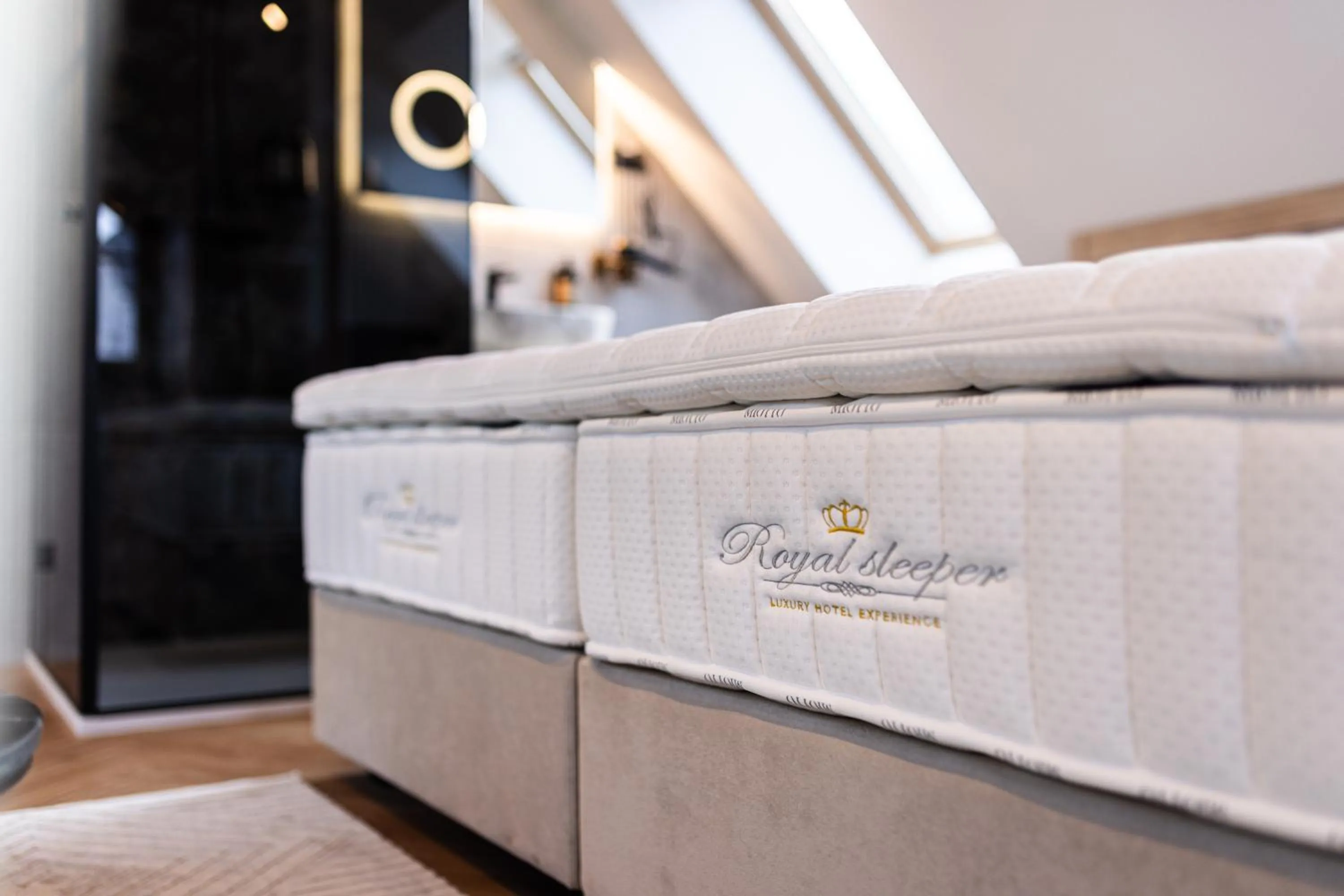 Bed in Hotel Julian Alps