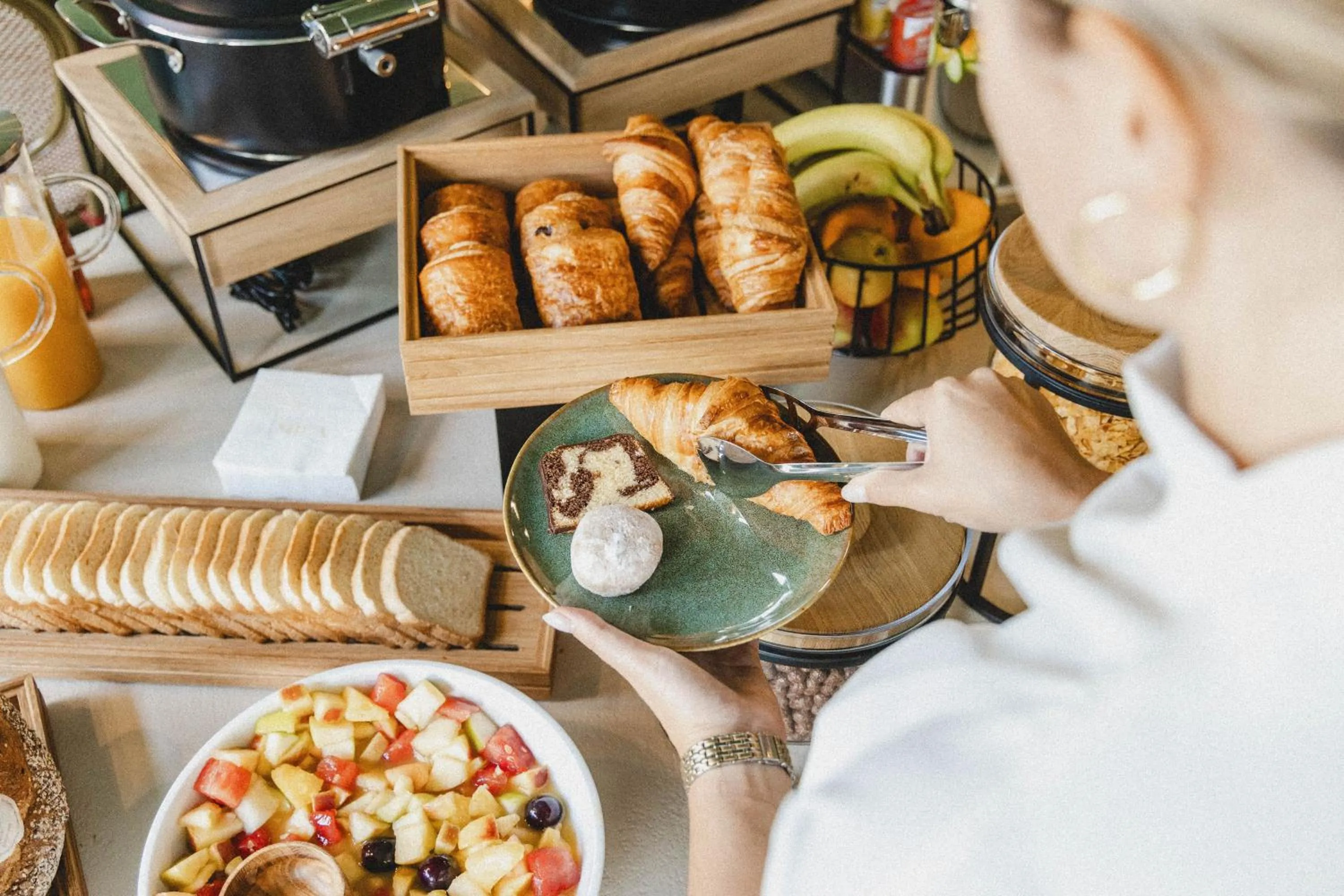 Food in The Mila Hotel