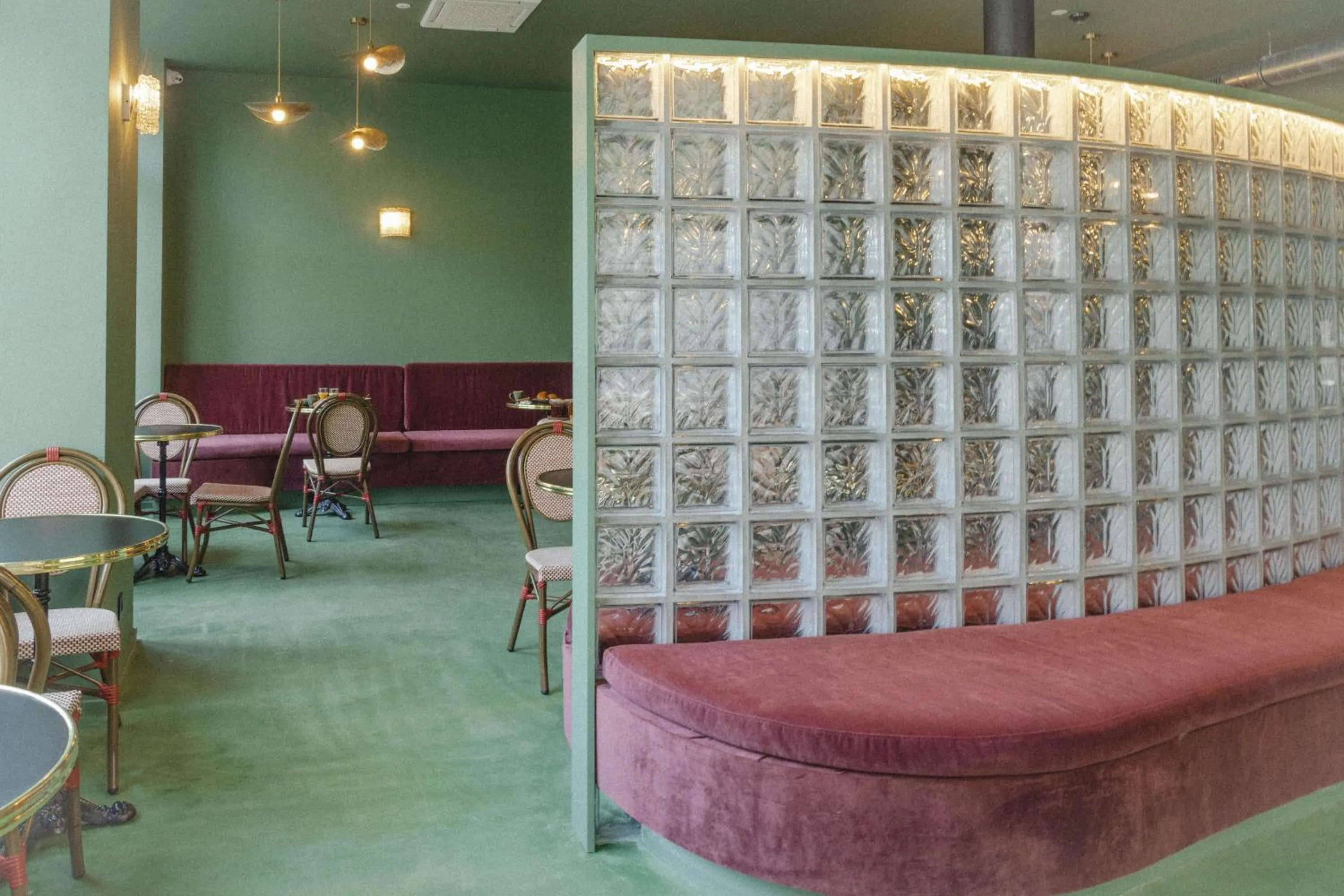 Seating area in The Mila Hotel