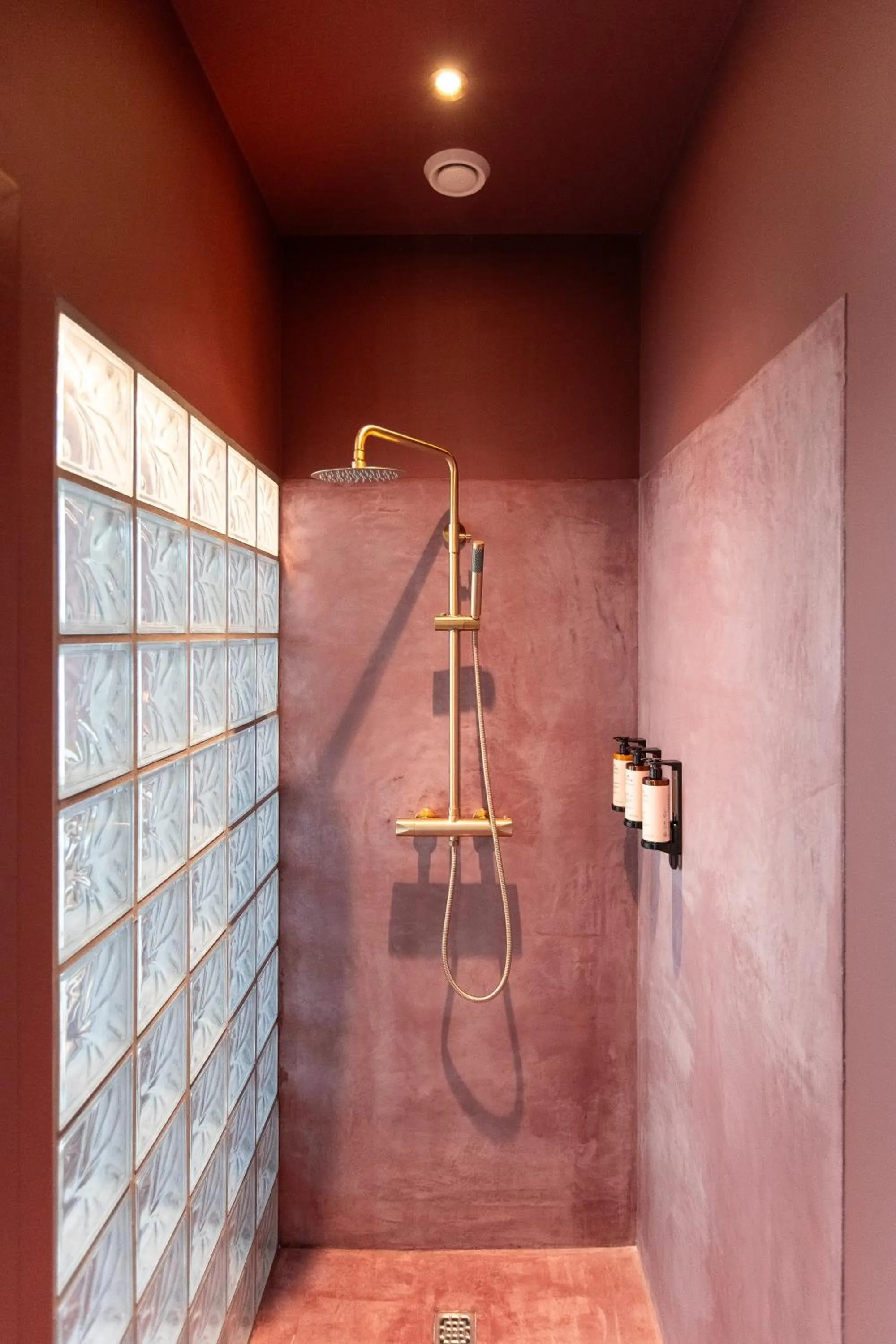 Shower in The Mila Hotel