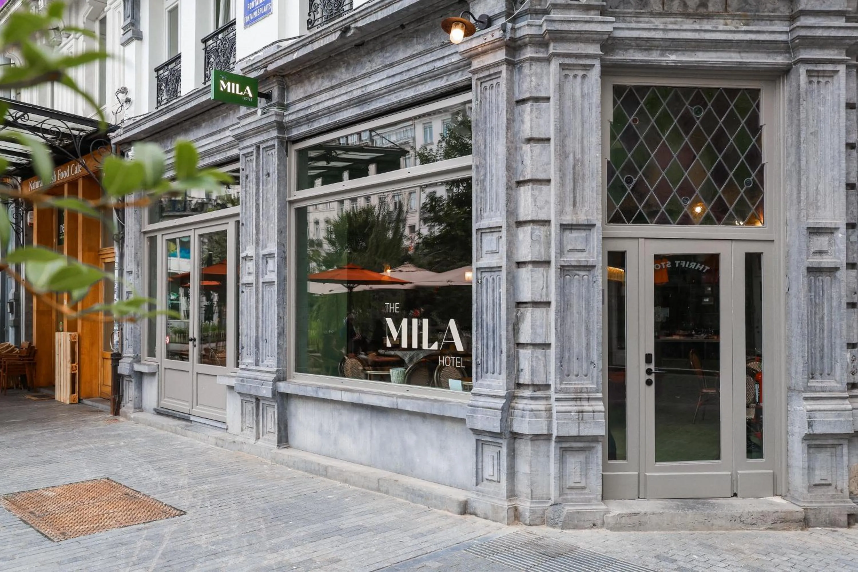Facade/entrance in The Mila Hotel