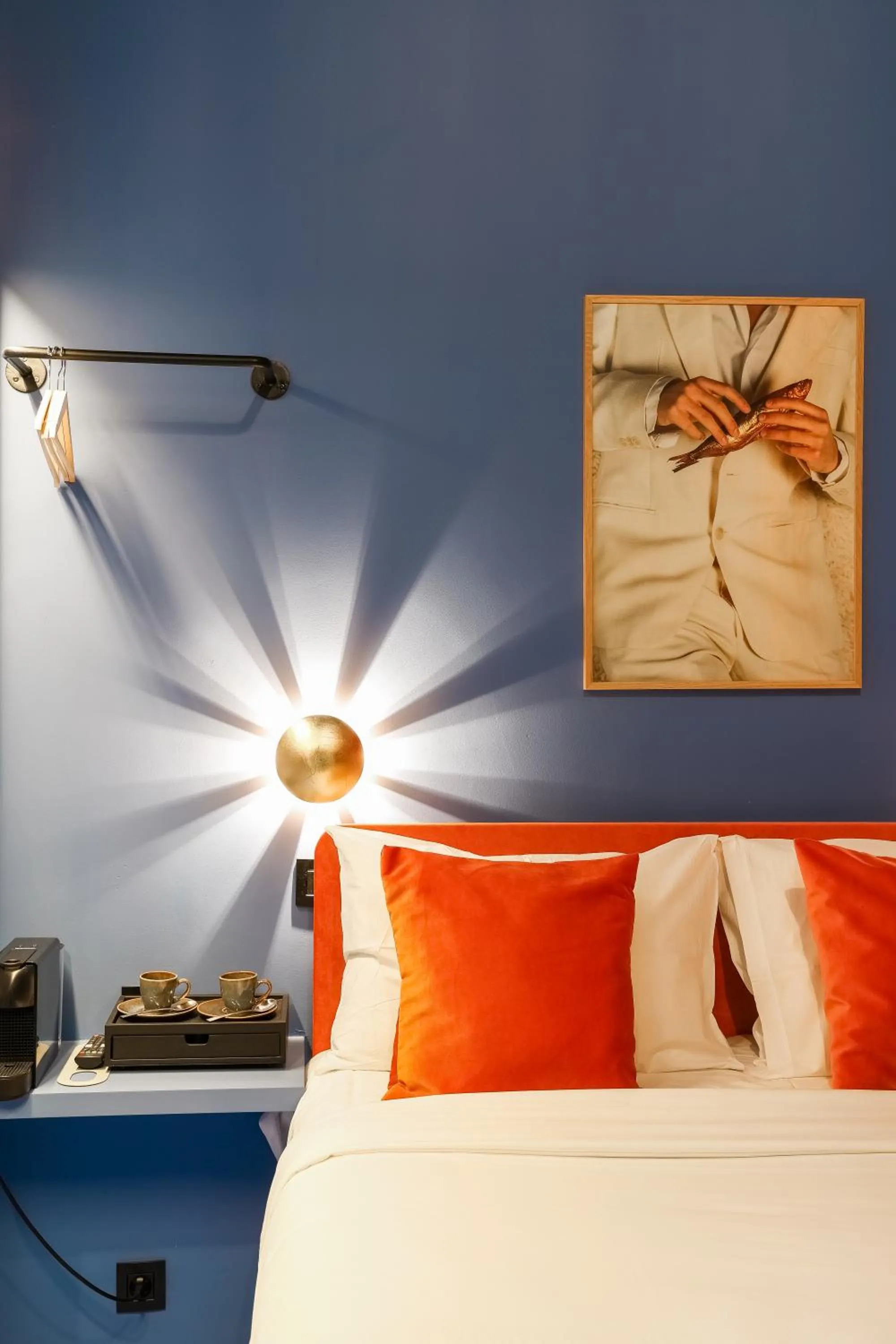 Bed in The Mila Hotel