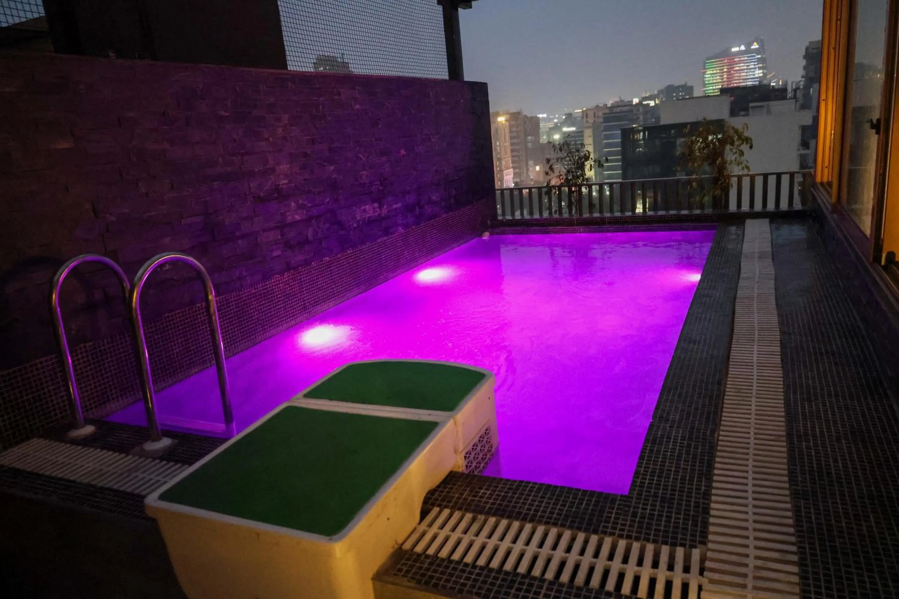 Pool view in Aquila Grand Suites - Noida Sector 136