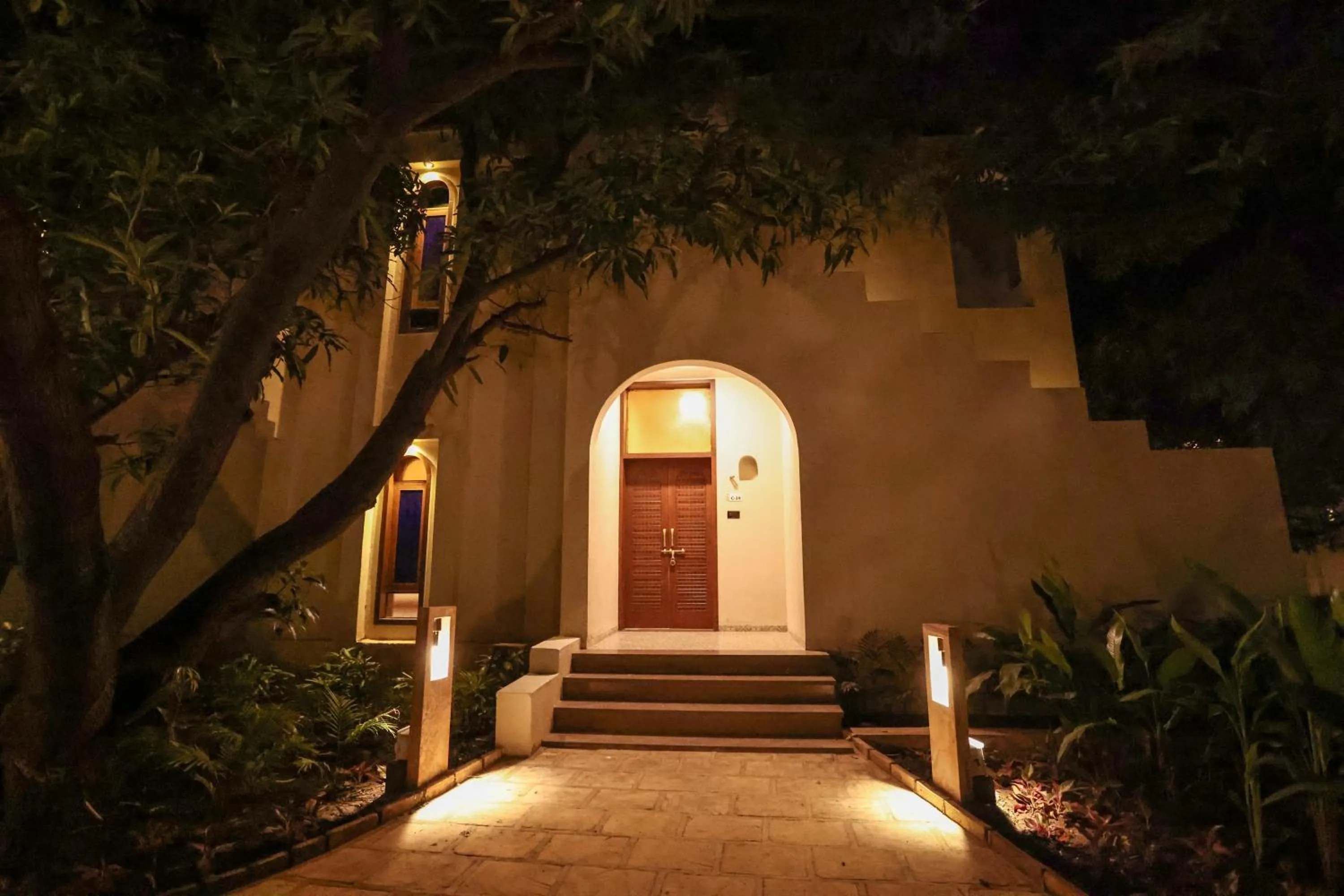 Facade/entrance in Le Casa Lion Resort A Premium Resort In Sasan Gir