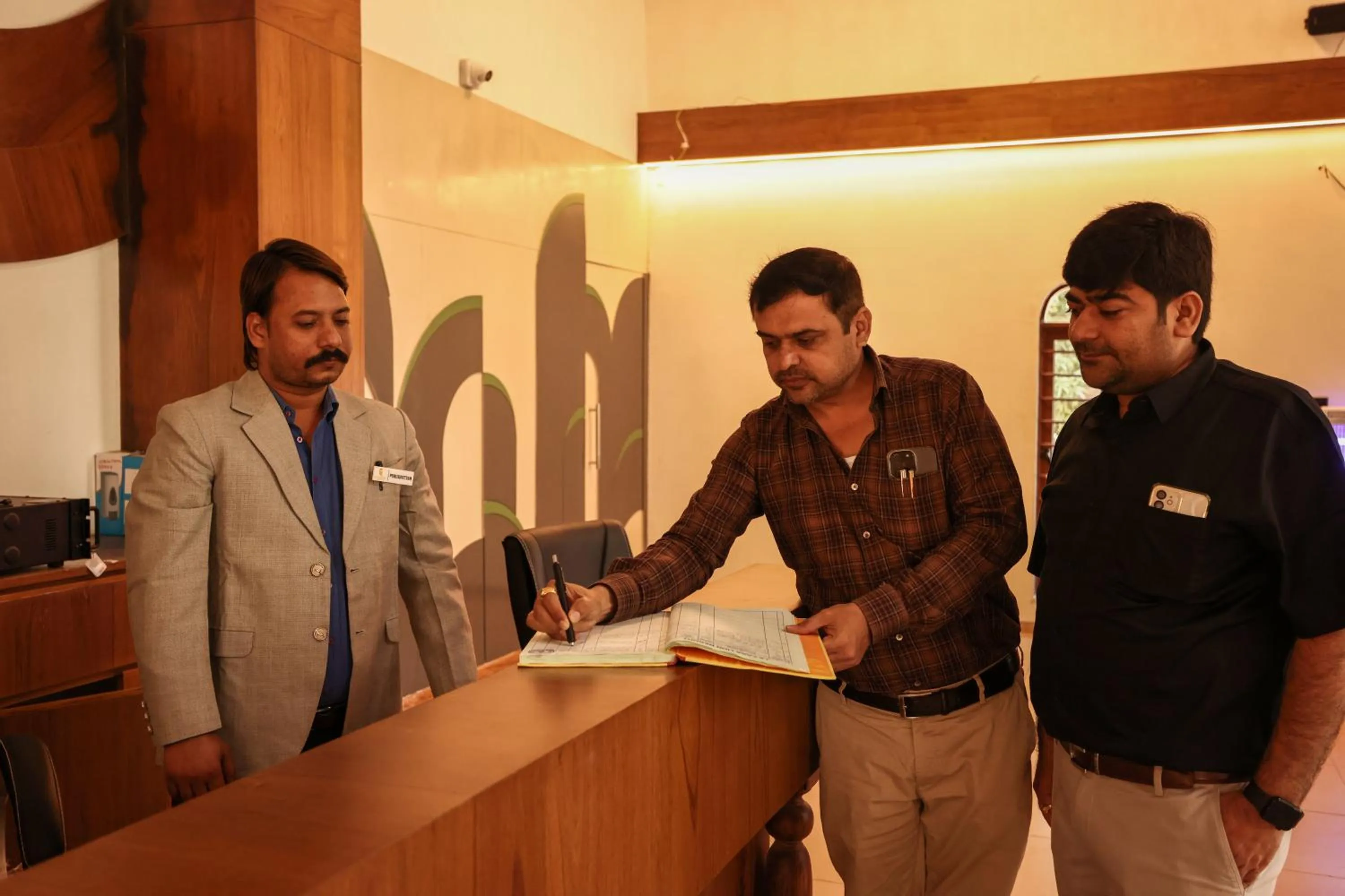 Lobby or reception in Le Casa Lion Resort A Premium Resort In Sasan Gir