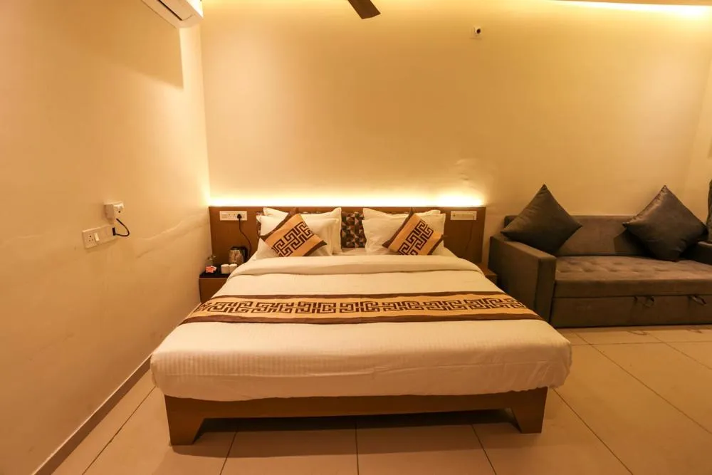 Bedroom, Bed in Le Casa Lion Resort A Premium Resort In Sasan Gir