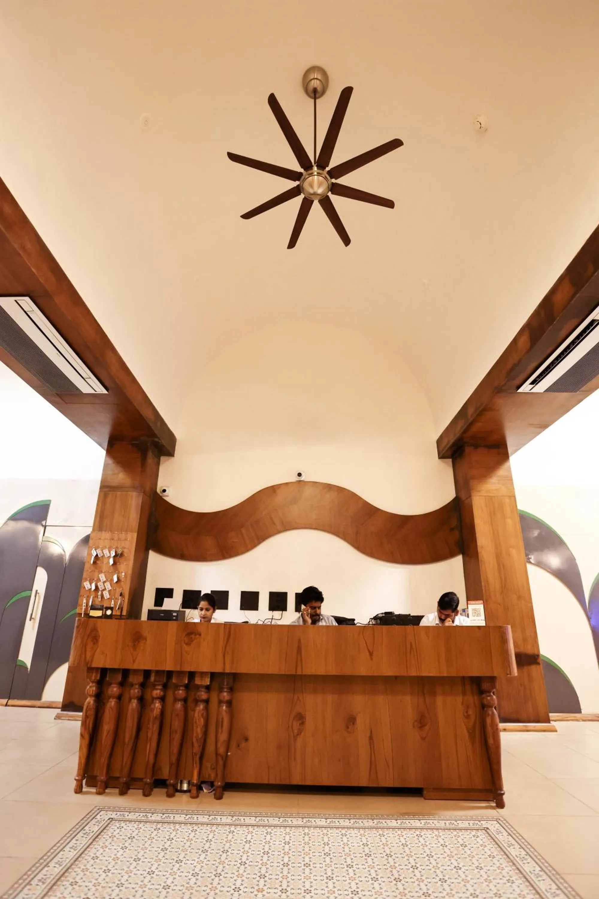 Lobby or reception in Le Casa Lion Resort A Premium Resort In Sasan Gir