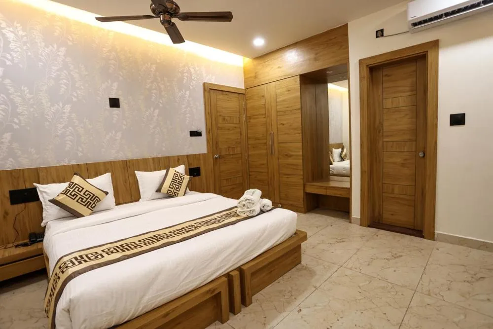 Photo of the whole room, Bed in Le Casa Lion Resort A Premium Resort In Sasan Gir