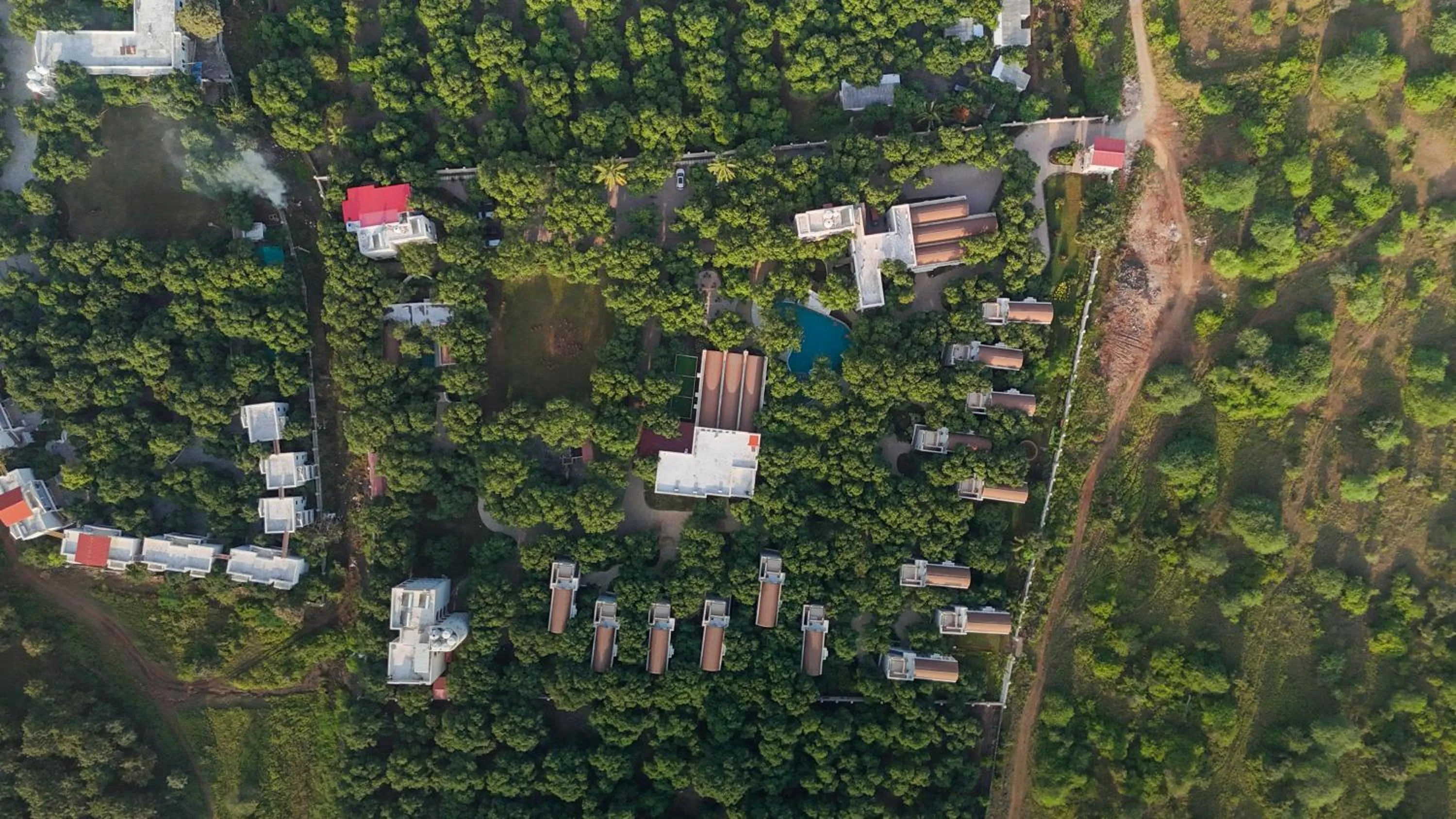 City view in Le Casa Lion Resort A Premium Resort In Sasan Gir