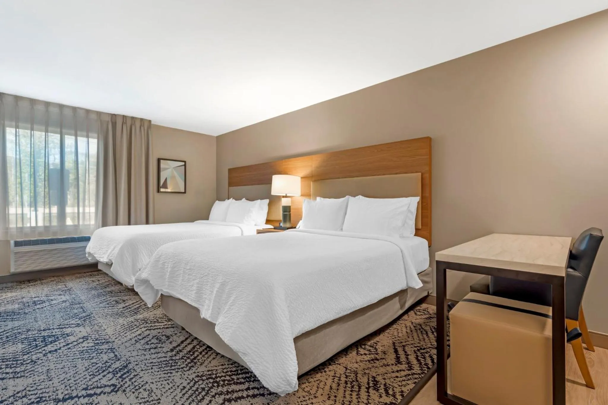 Photo of the whole room, Bed in Candlewood Suites Lawrenceville - Princeton by IHG
