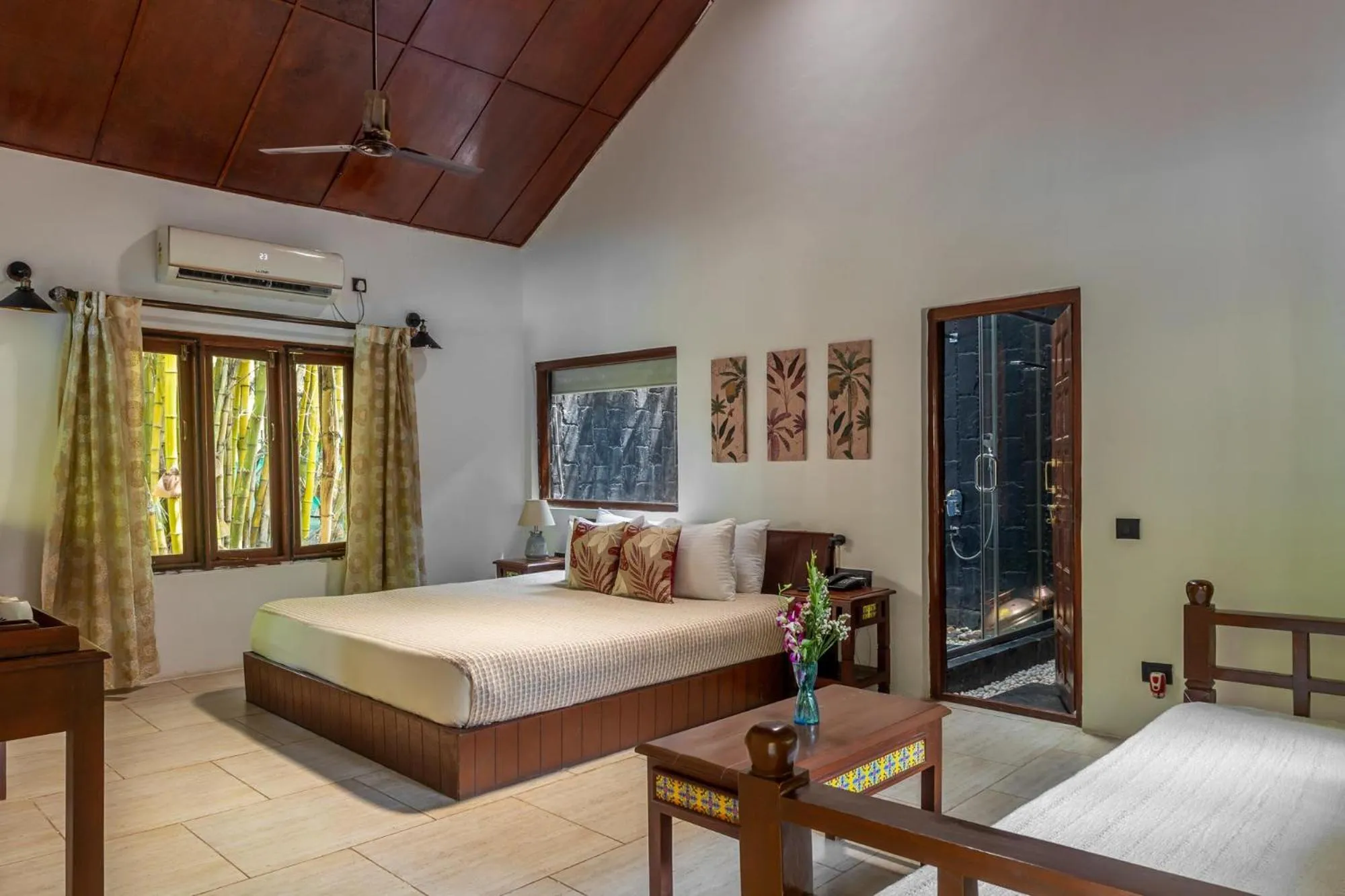 Bed in WilderNest Araanya by Vibescapes