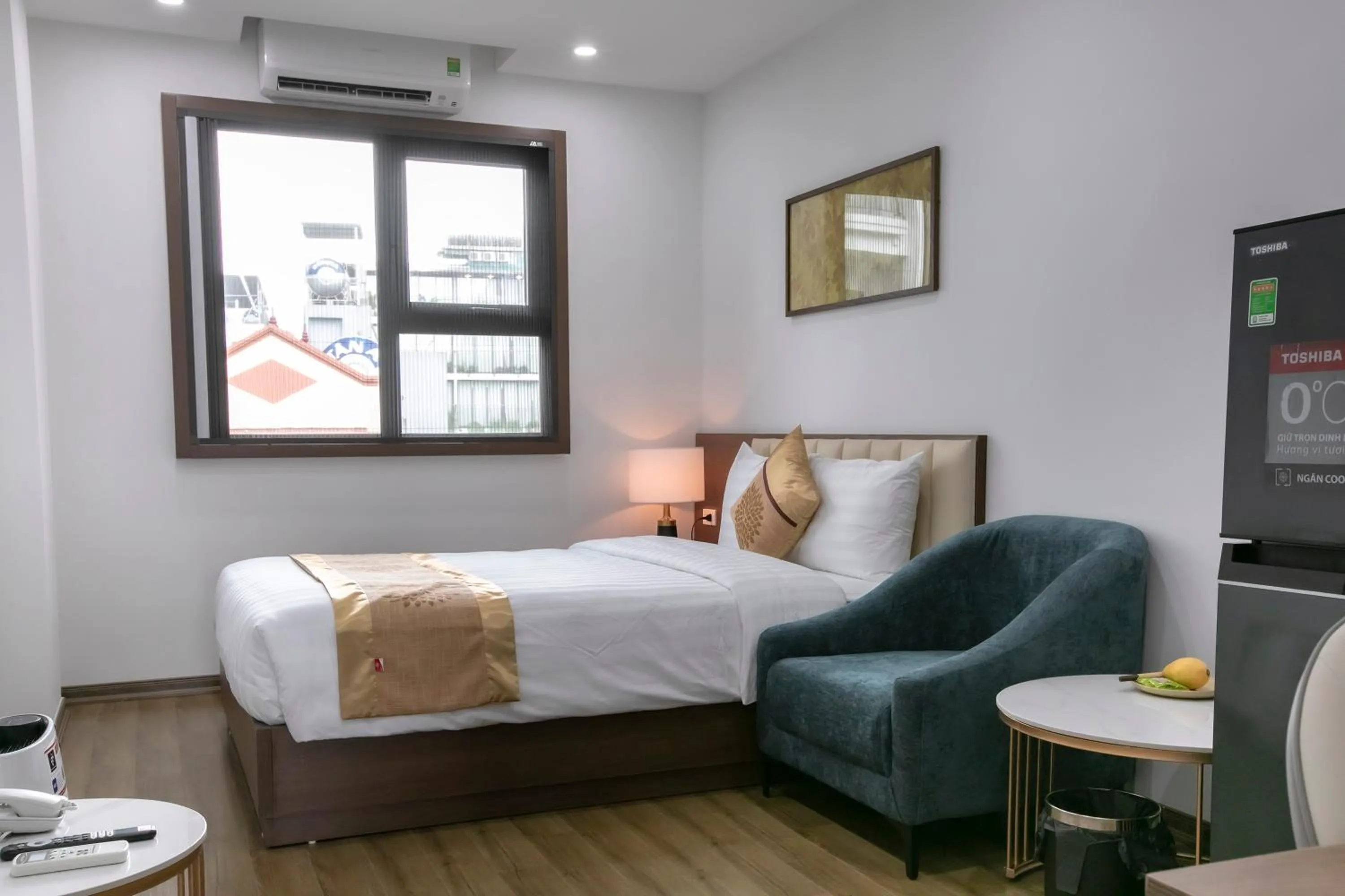 Bed in Reiwa Inn Apartment 80 Kim Ma Thuong