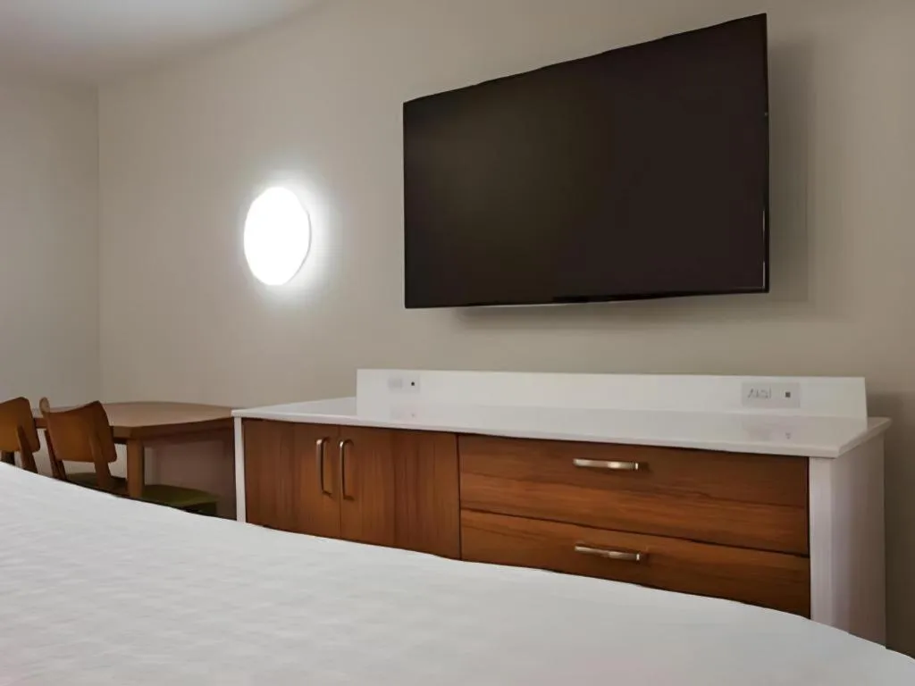 Bed in Disney's Pop Century Resort