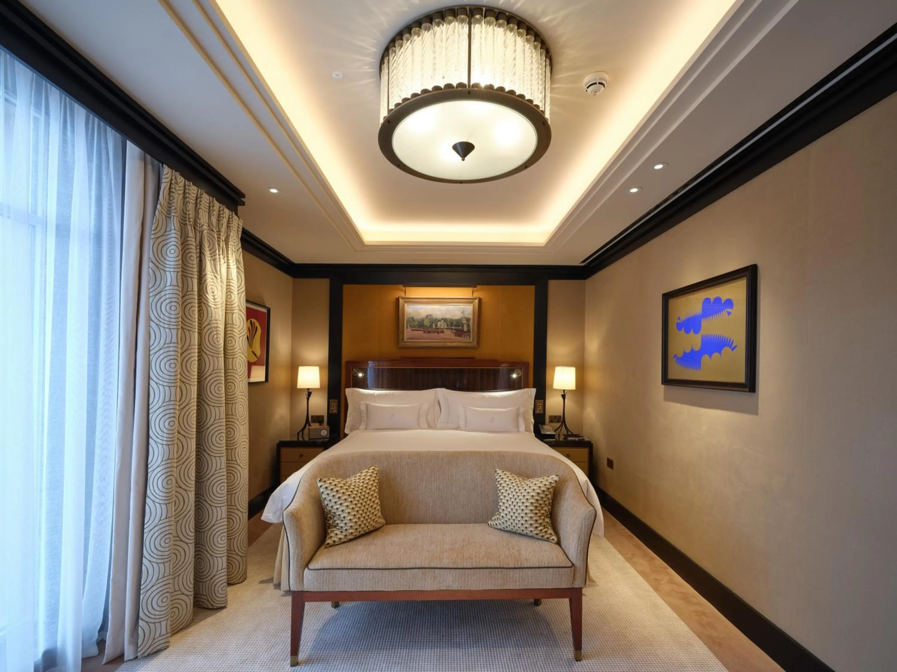 Bed in The Beaumont Mayfair