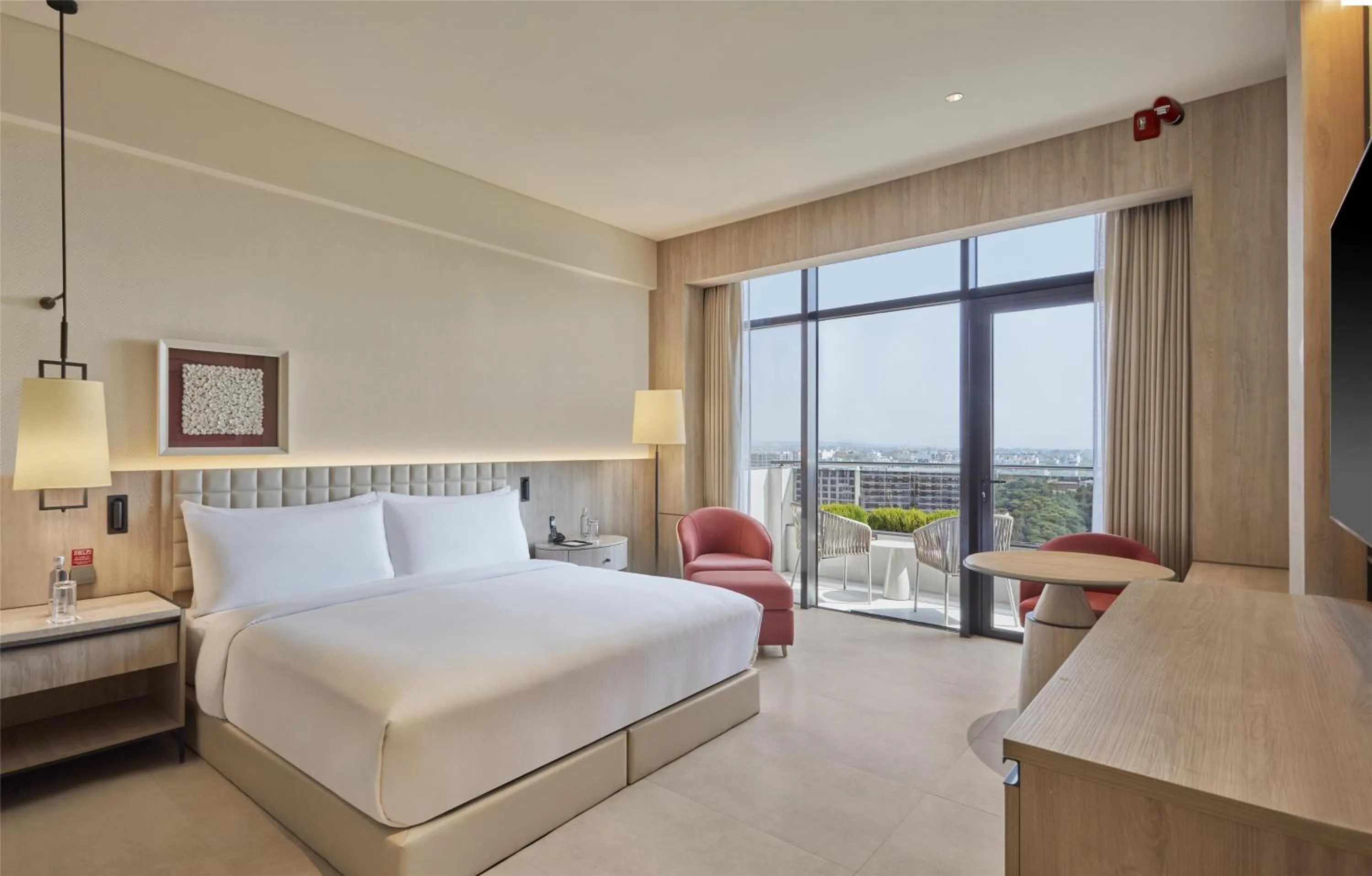 Bed in Hilton Gurugram Baani City Centre