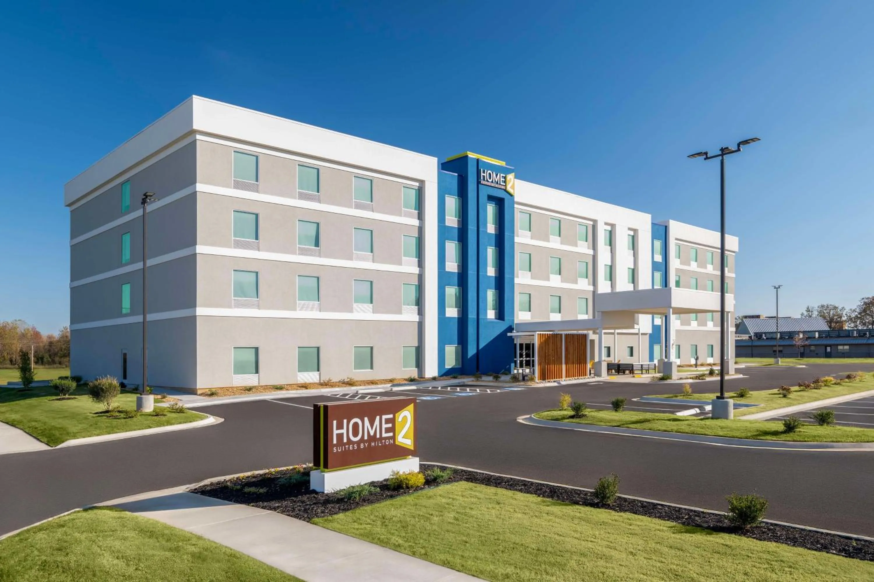 Property building in Home2 Suites By Hilton Jonesboro