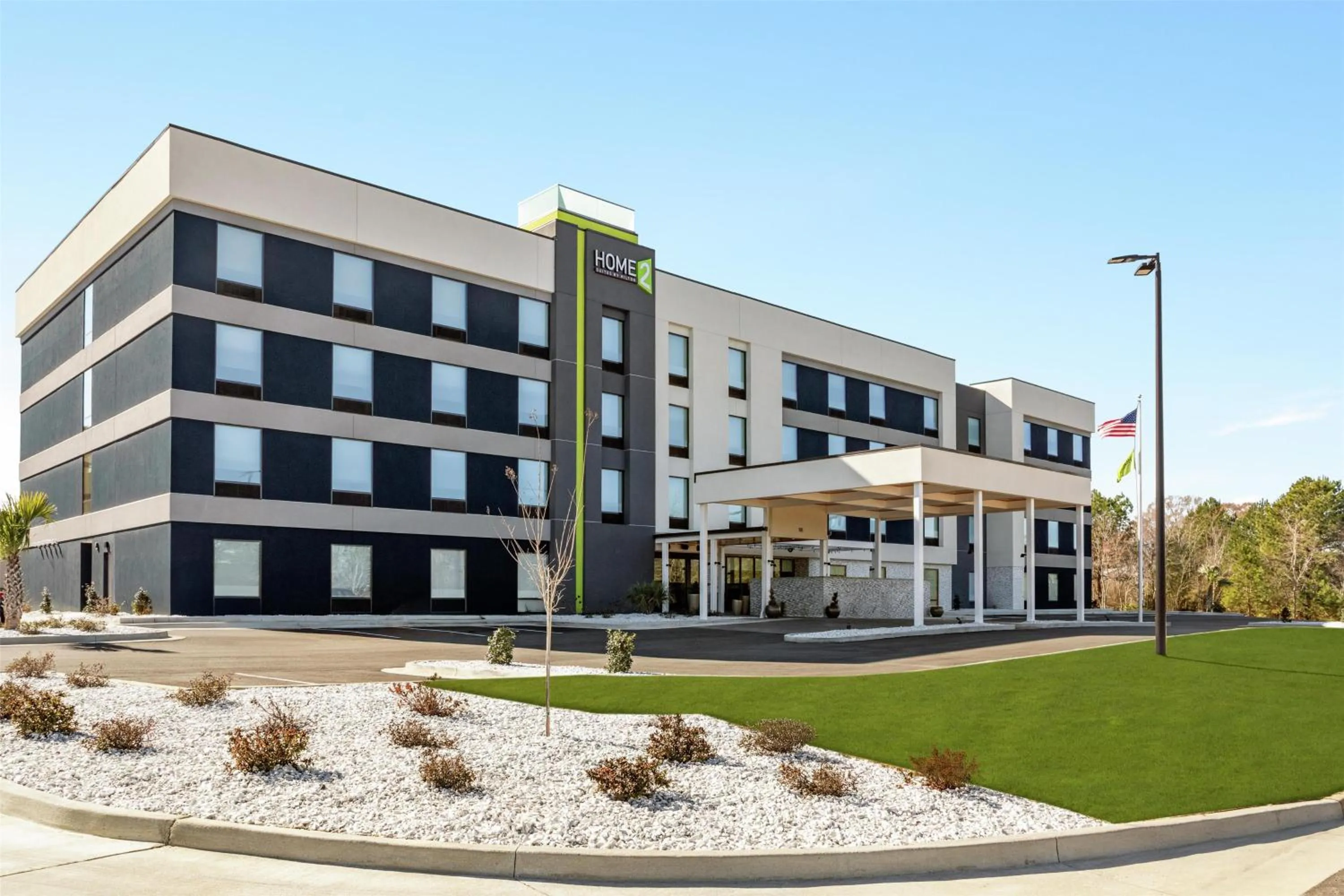 Property building in Home2 Suites By Hilton Dublin