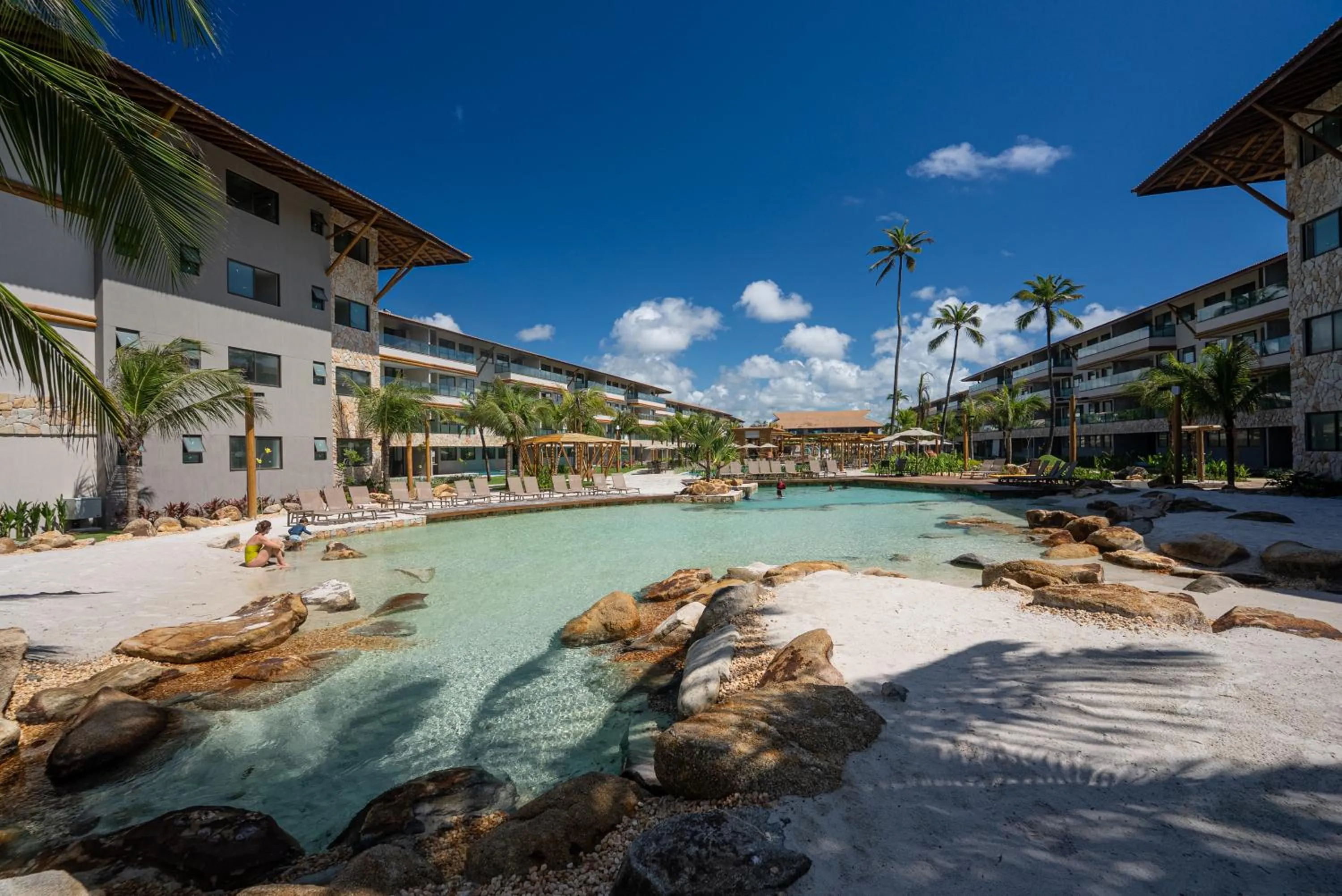 Swimming pool in Samoa Villa Resort