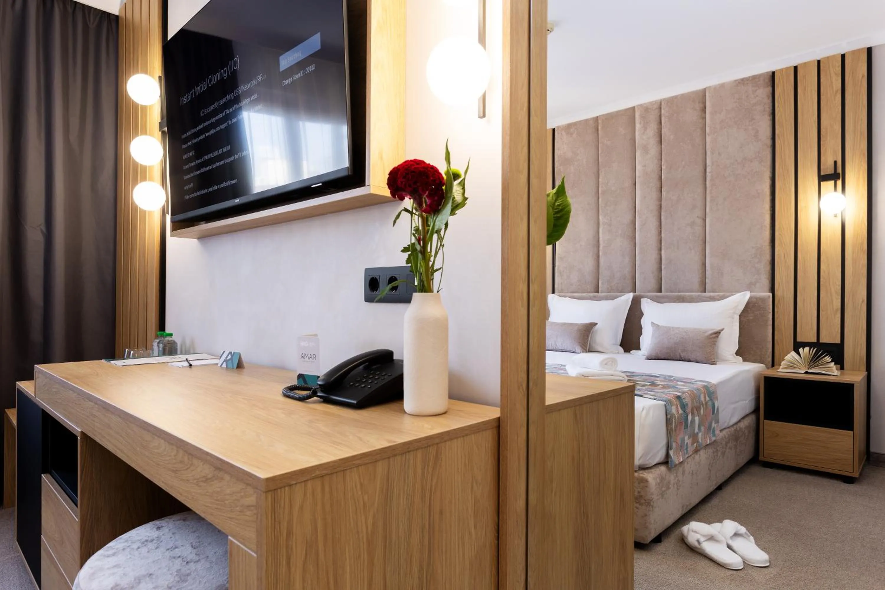 Bed in AMAR Design Hotel by HMG