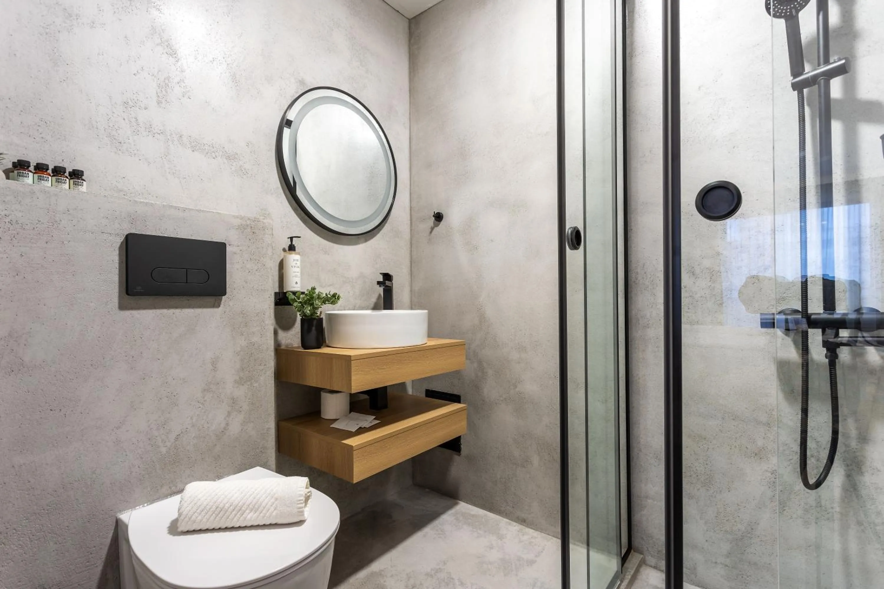 Bathroom in AMAR Design Hotel by HMG