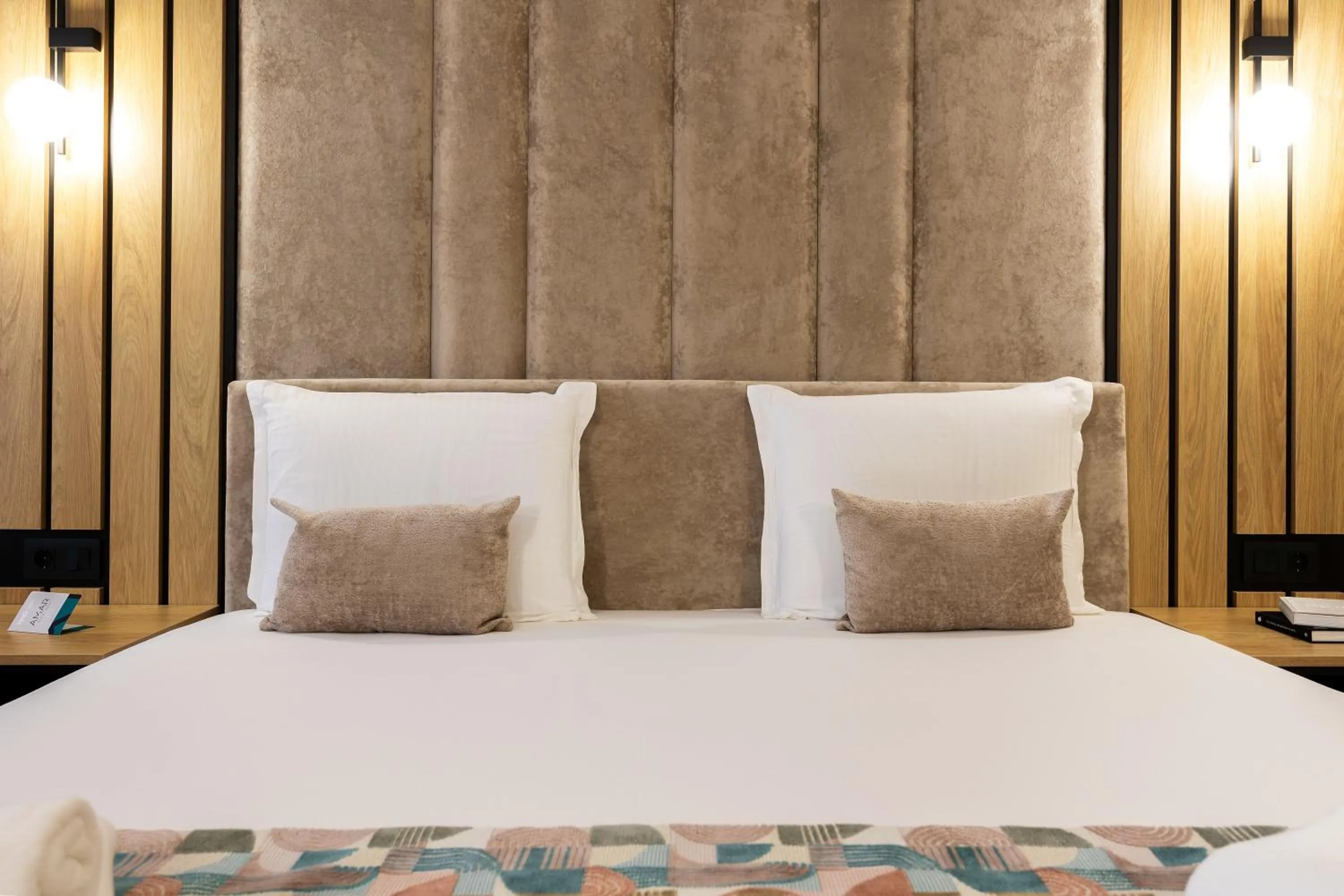 Bed in AMAR Design Hotel by HMG