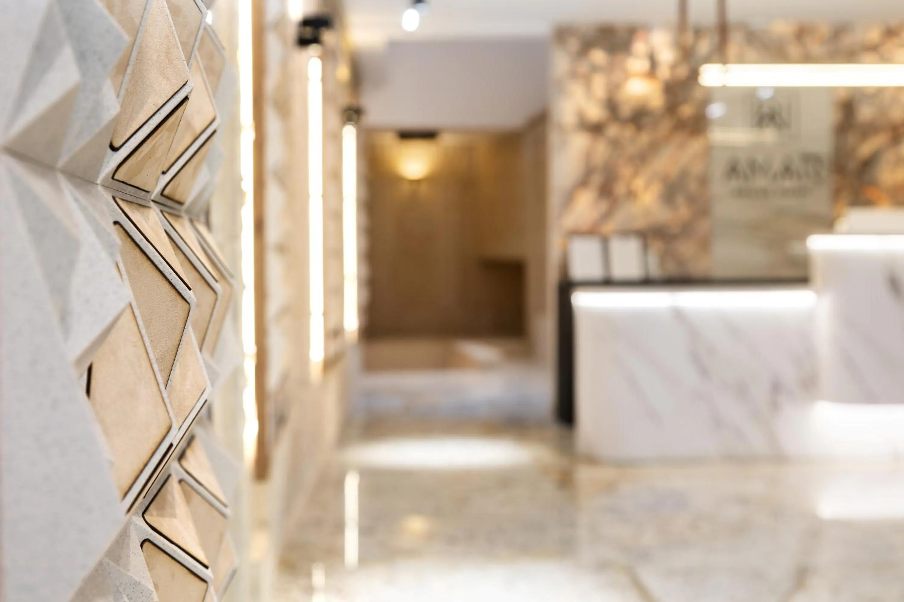 Lobby or reception in AMAR Design Hotel by HMG