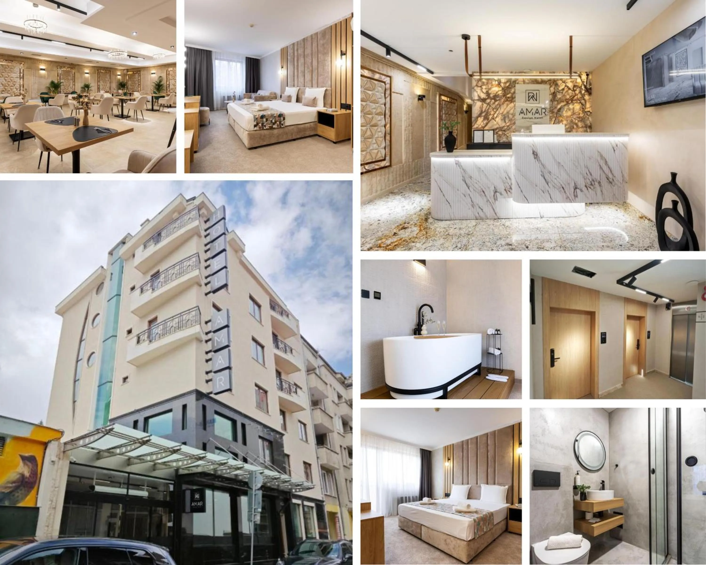 Property building in AMAR Design Hotel by HMG