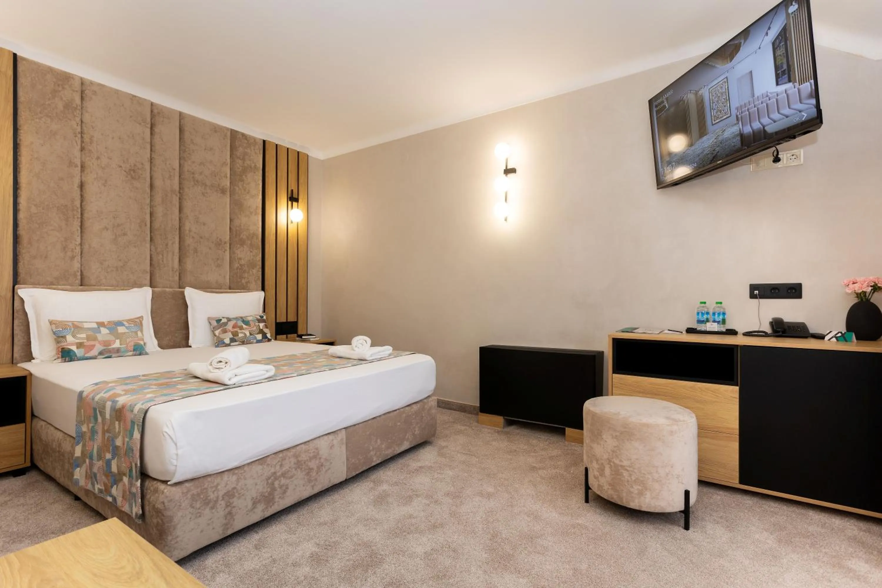 Bed in AMAR Design Hotel by HMG