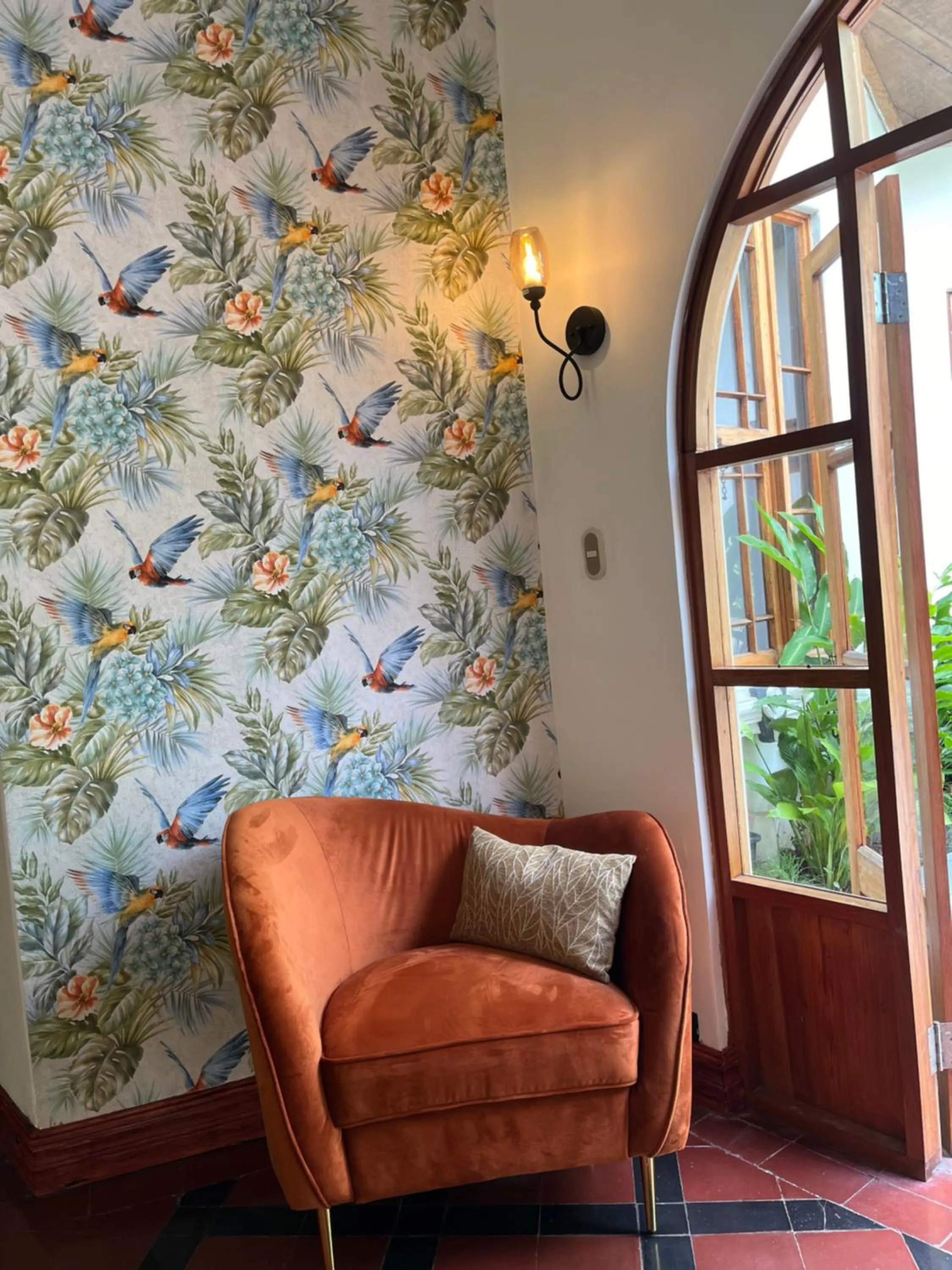 Living room in The Victorian Hotel