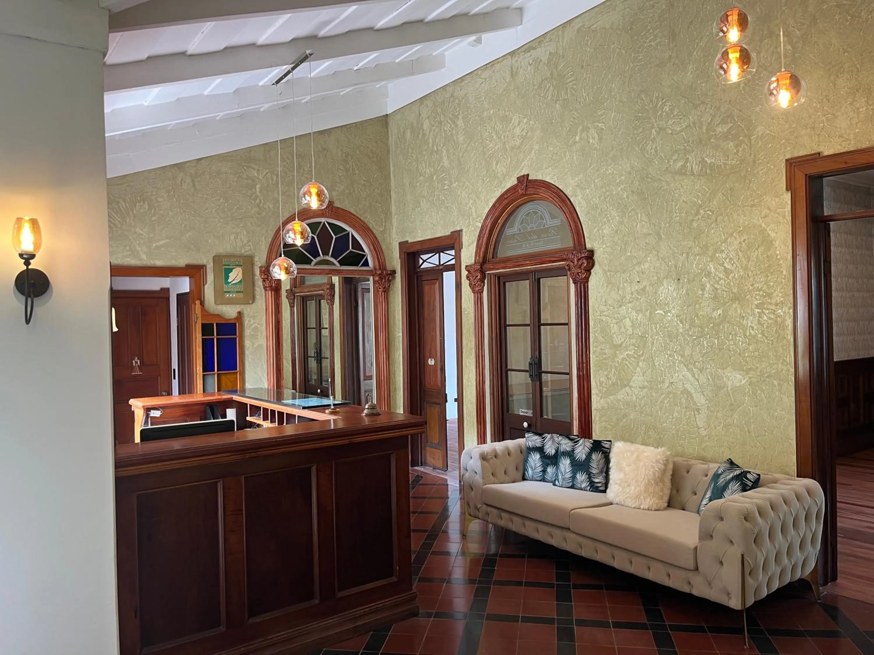 Lobby or reception in The Victorian Hotel