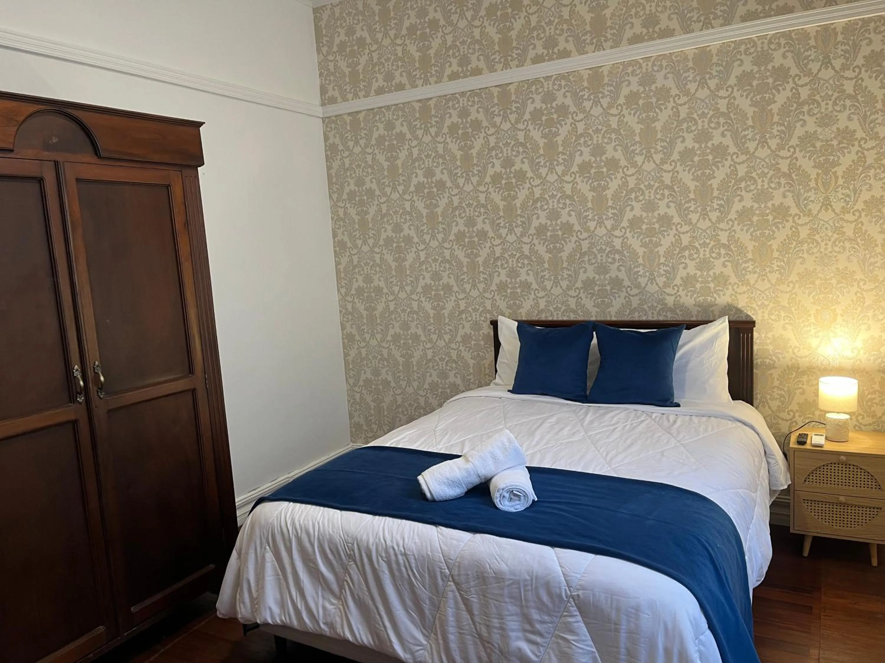 Bed in The Victorian Hotel