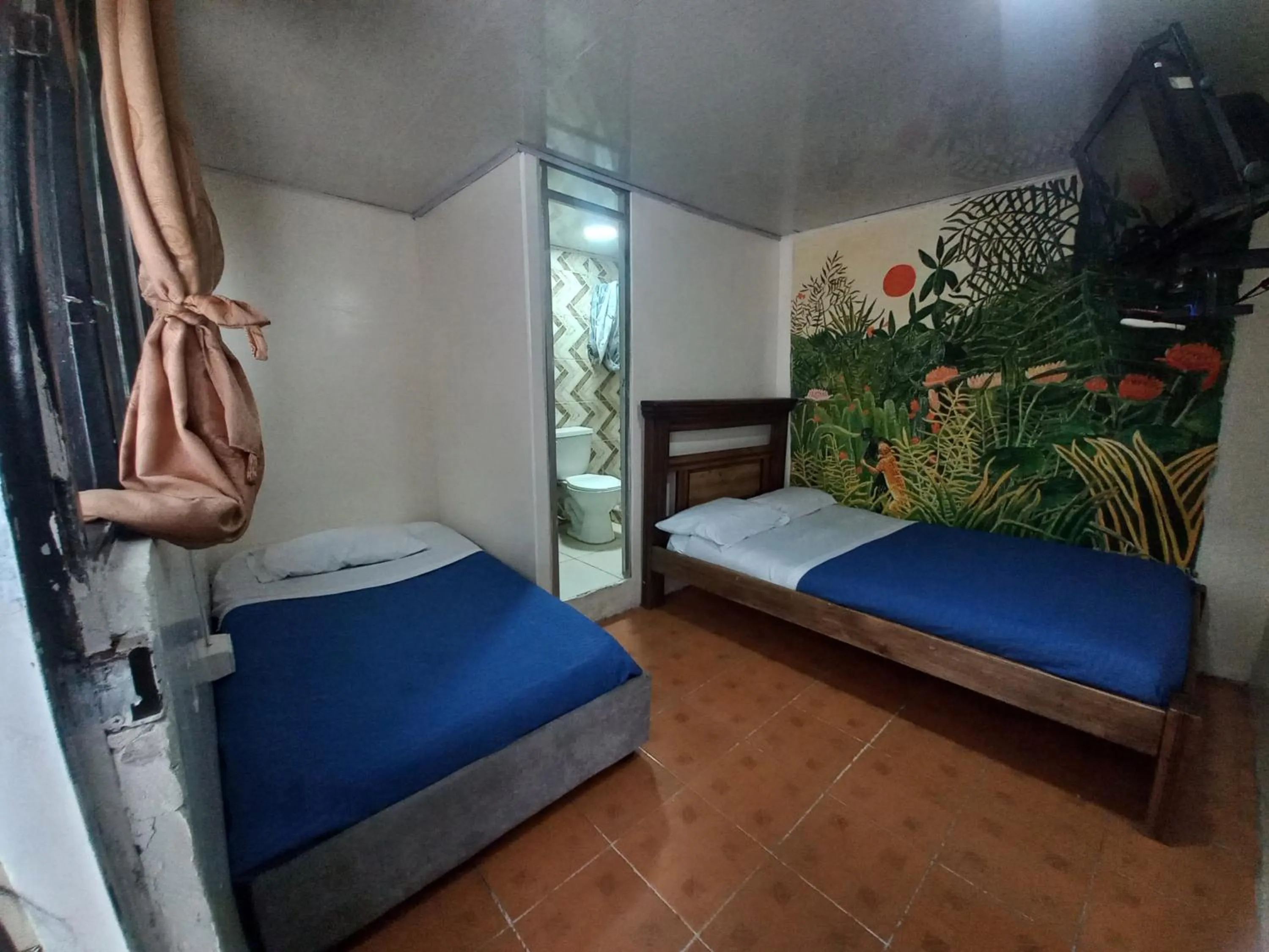 Bed in H C De Quevedo