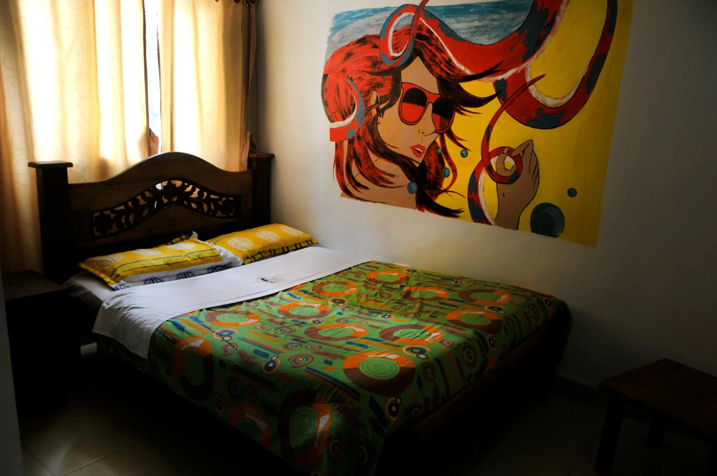 Bed in H C De Quevedo