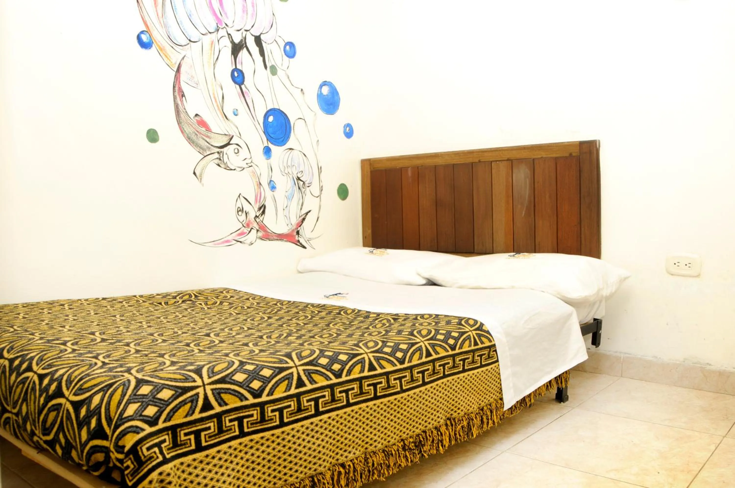 Bed in H C De Quevedo