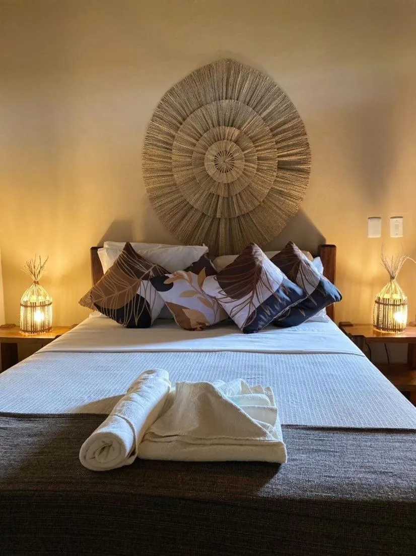 Bedroom, Bed in Pousada Velas e Vento - Barra Grande, Taipu de Fora, Maraú