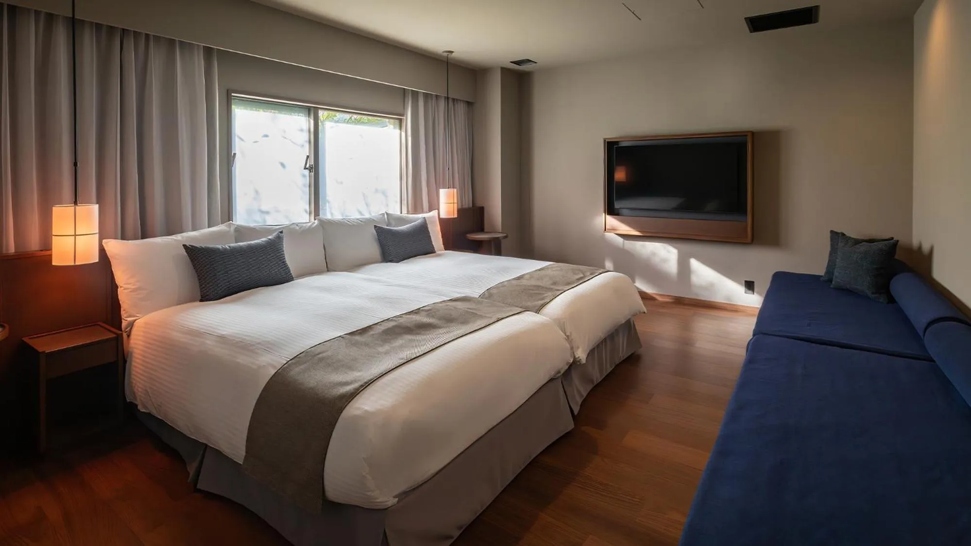 Bedroom, Bed in Nasu-Onsen Shinshun no Kago Hewitt Resort