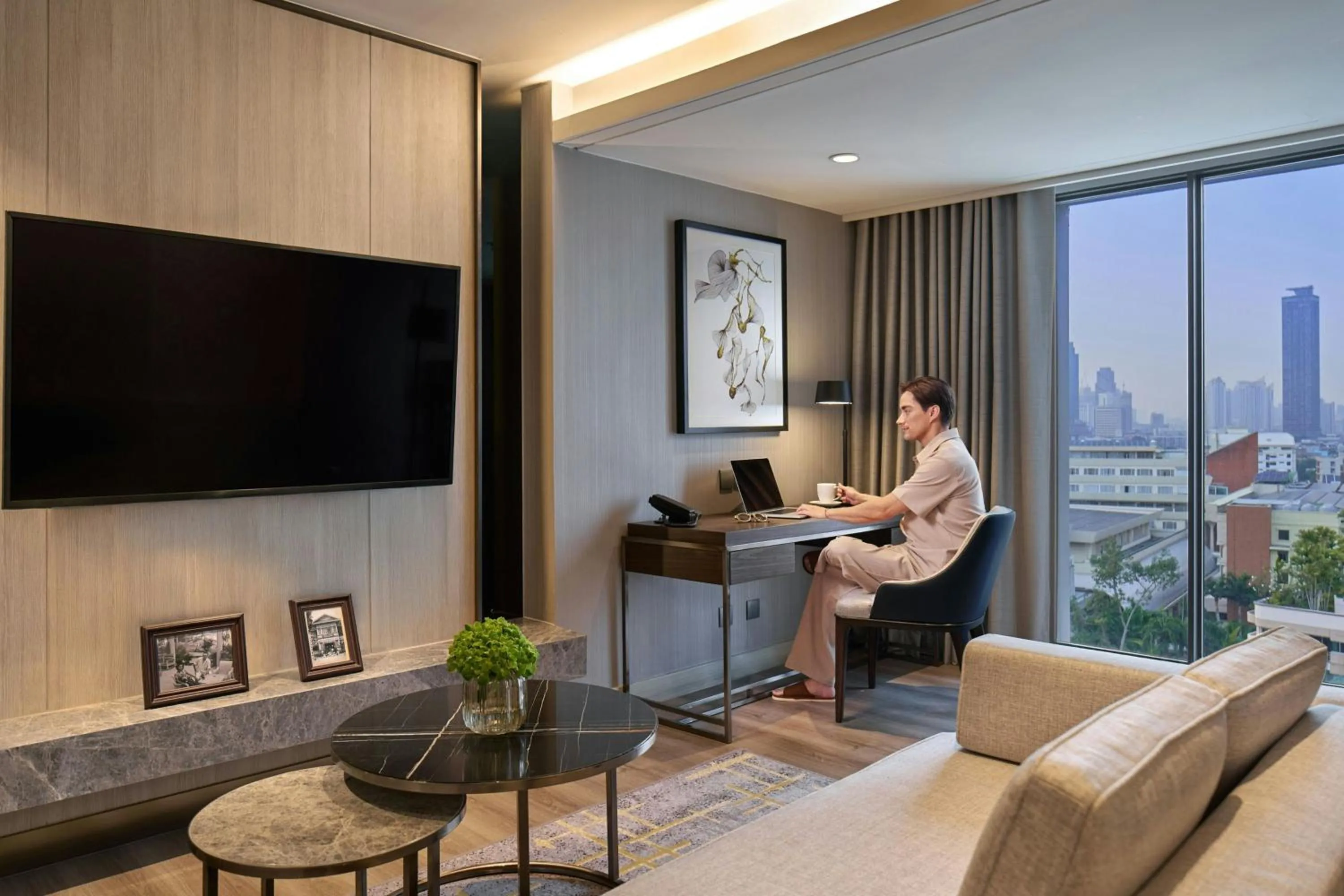 Bedroom in Marriott Executive Apartments, Bangkok Townhall Sukhumvit