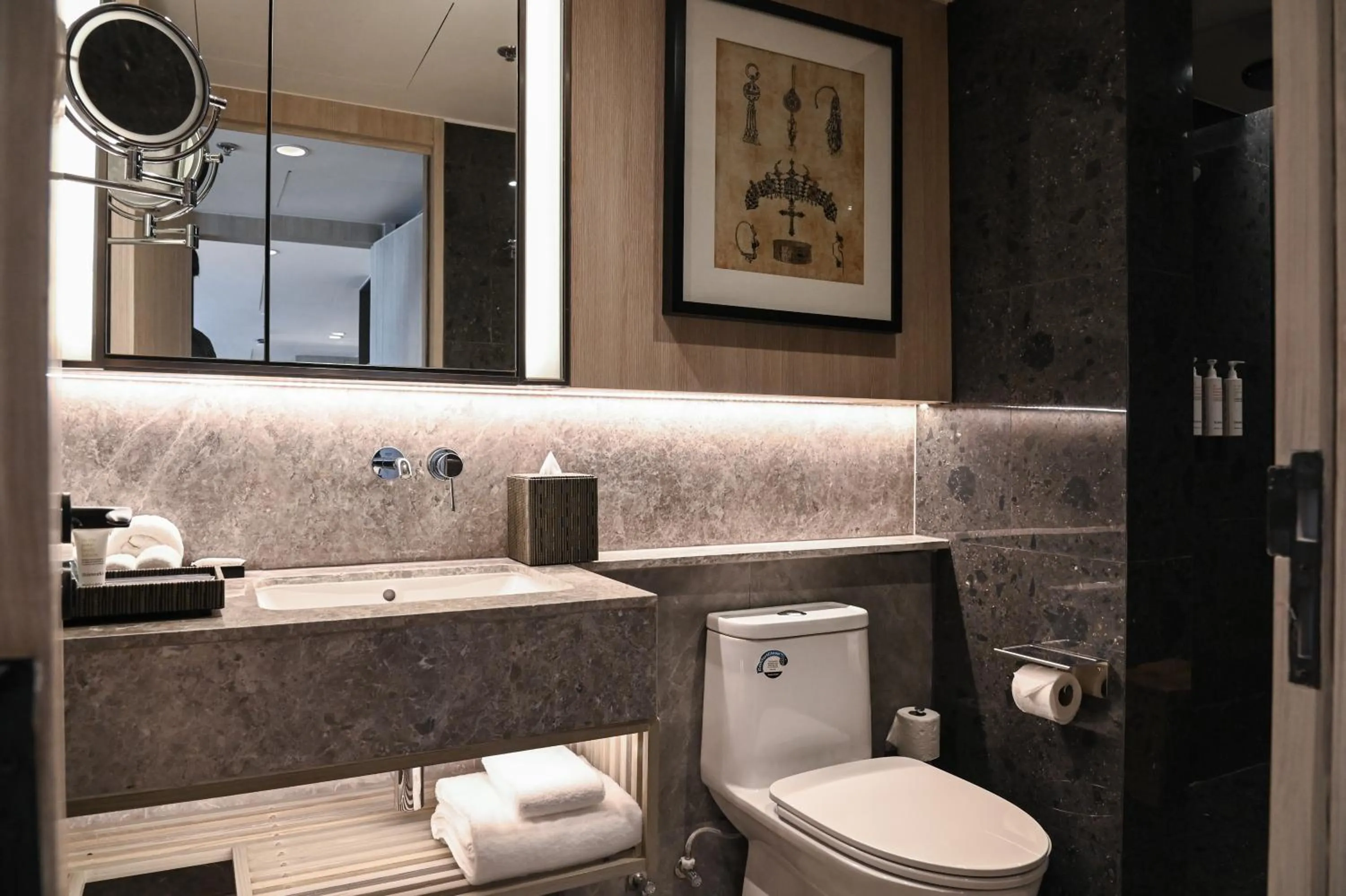 Bathroom in Marriott Executive Apartments, Bangkok Townhall Sukhumvit