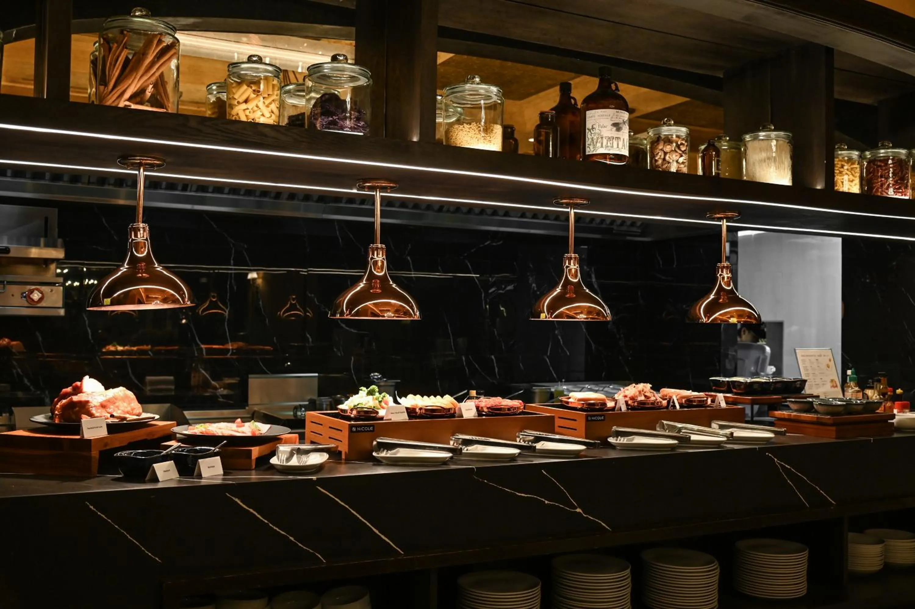 Breakfast in Marriott Executive Apartments, Bangkok Townhall Sukhumvit