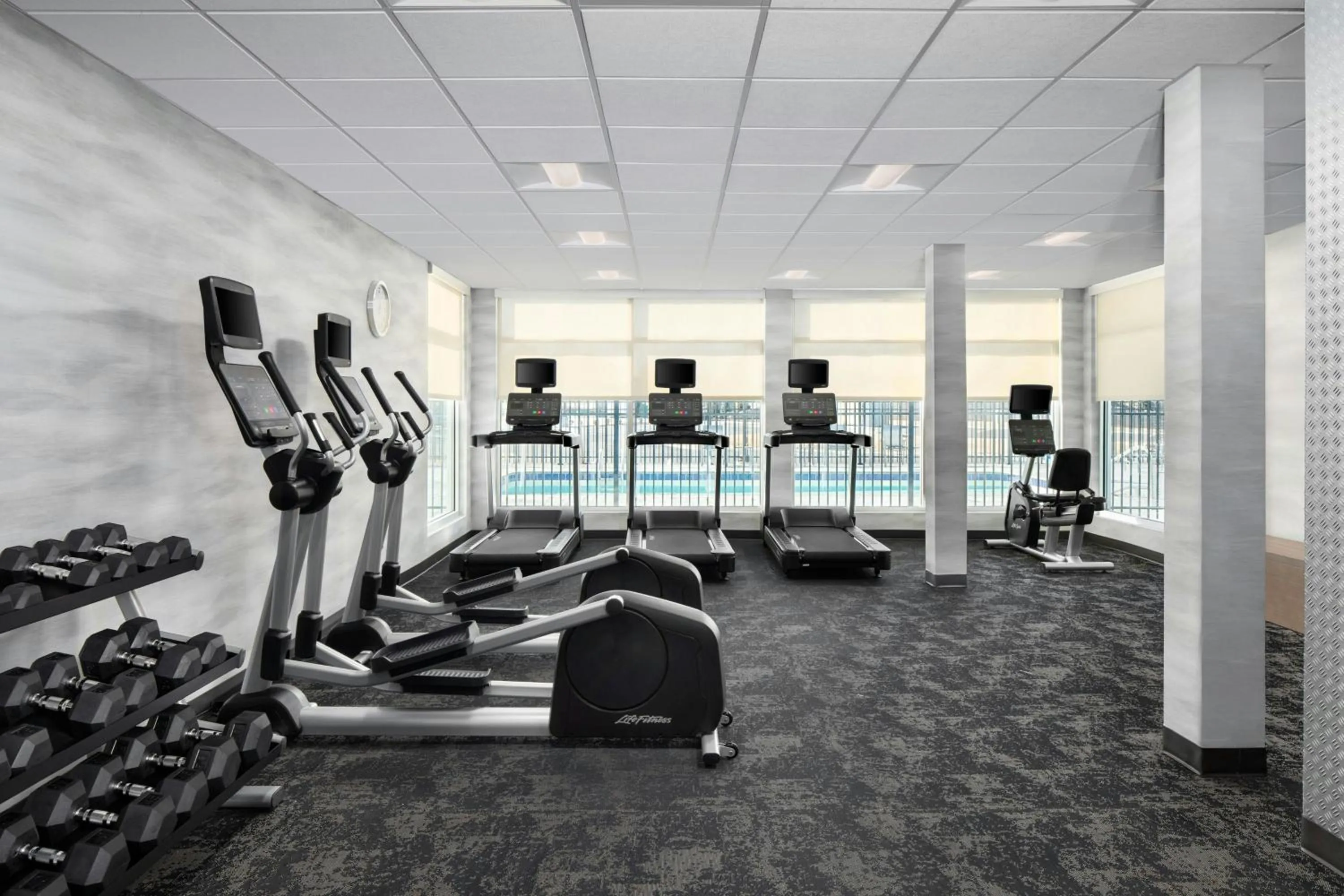 Fitness centre/facilities in Fairfield by Marriott Inn & Suites Nashville Bellevue