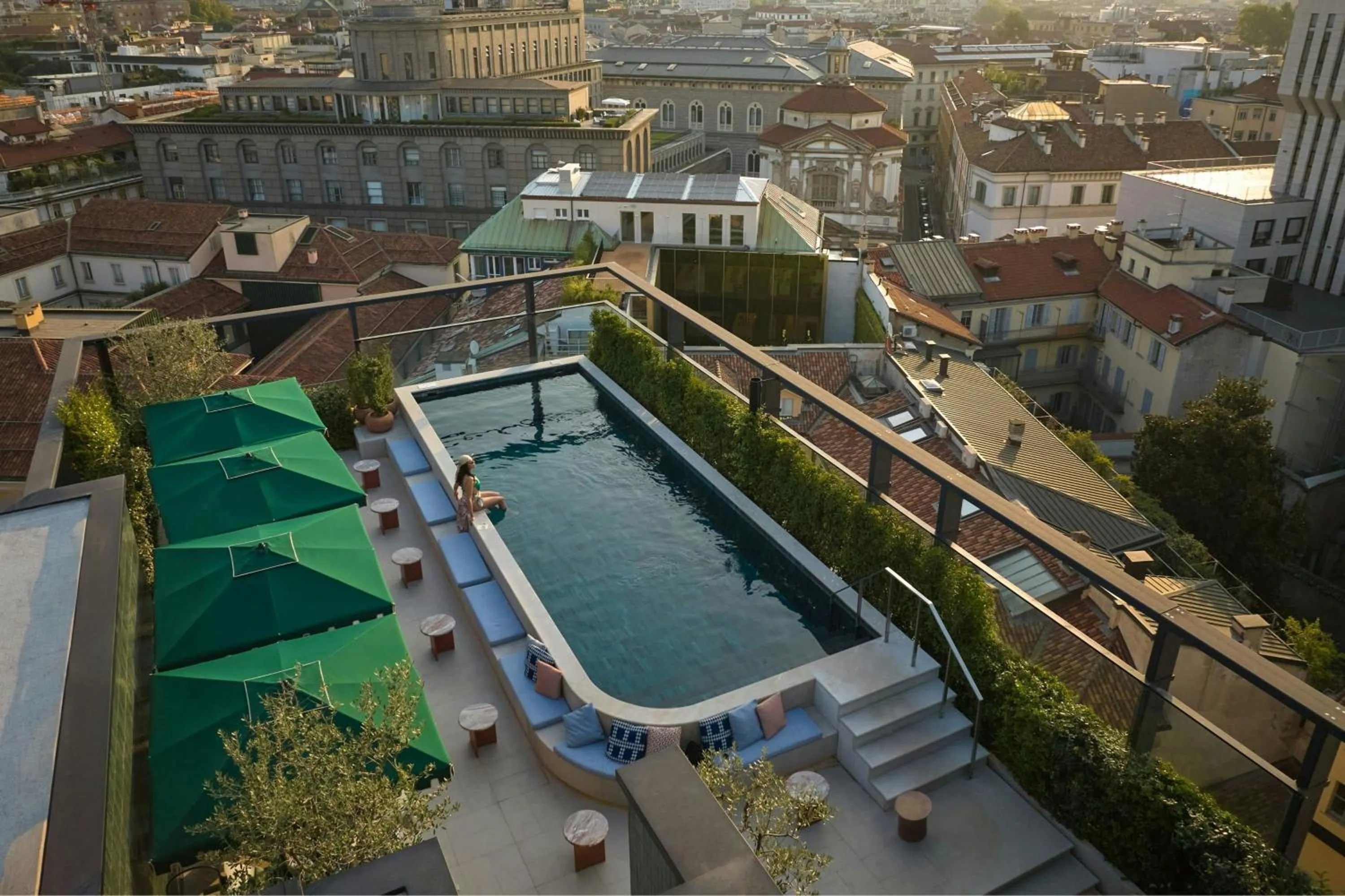 Swimming pool in Casa Brera, a Luxury Collection Hotel, Milan