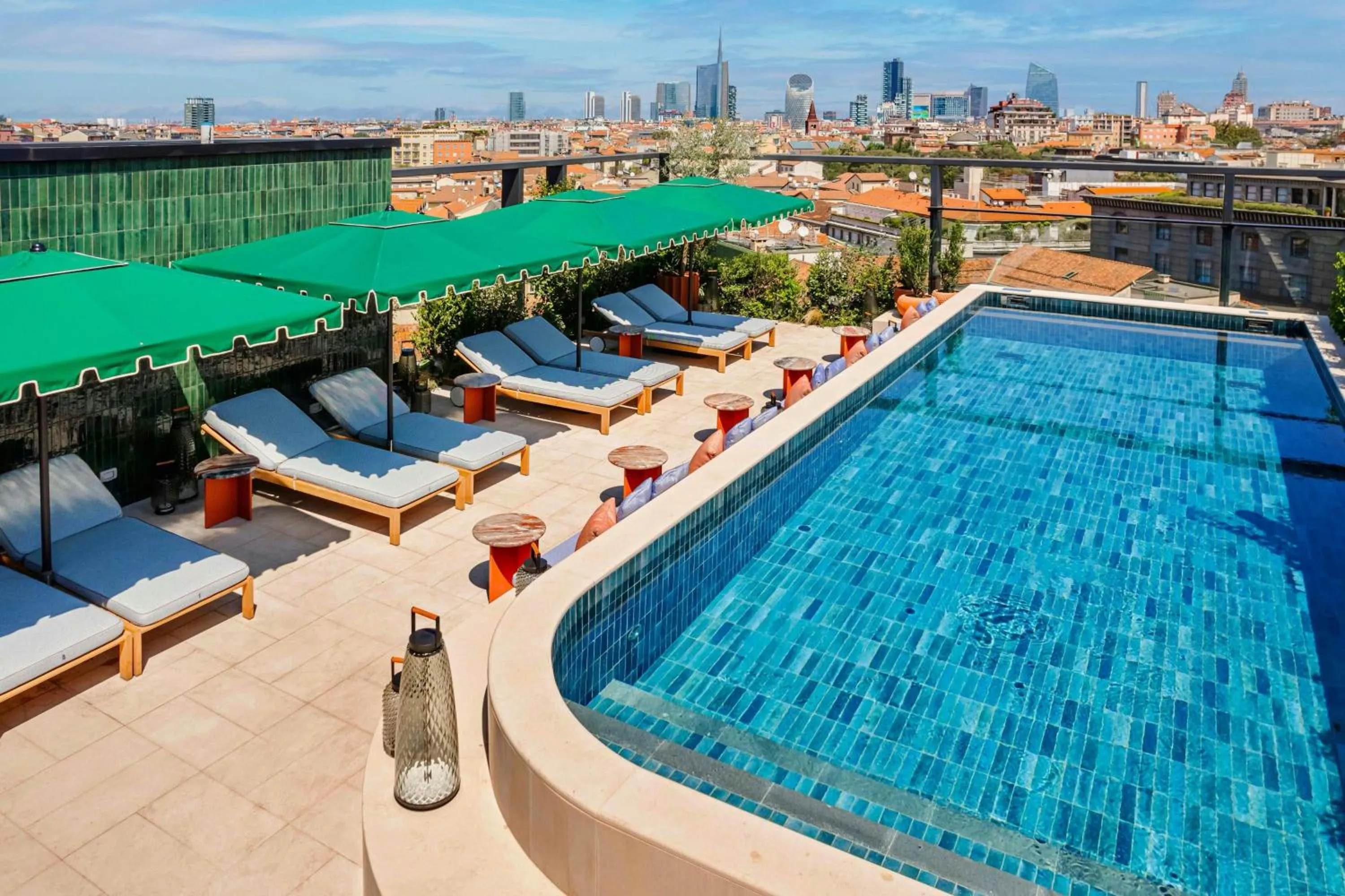 Swimming pool in Casa Brera, a Luxury Collection Hotel, Milan
