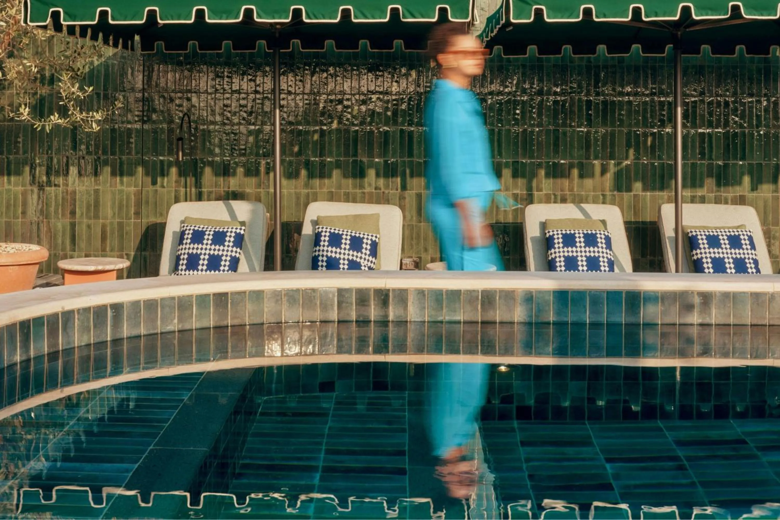Swimming pool in Casa Brera, a Luxury Collection Hotel, Milan