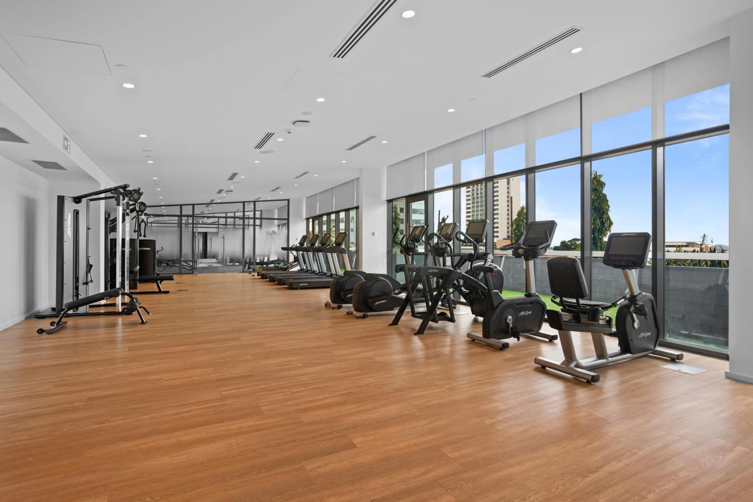 Fitness centre/facilities in Marriott Executive Apartments Port Moresby