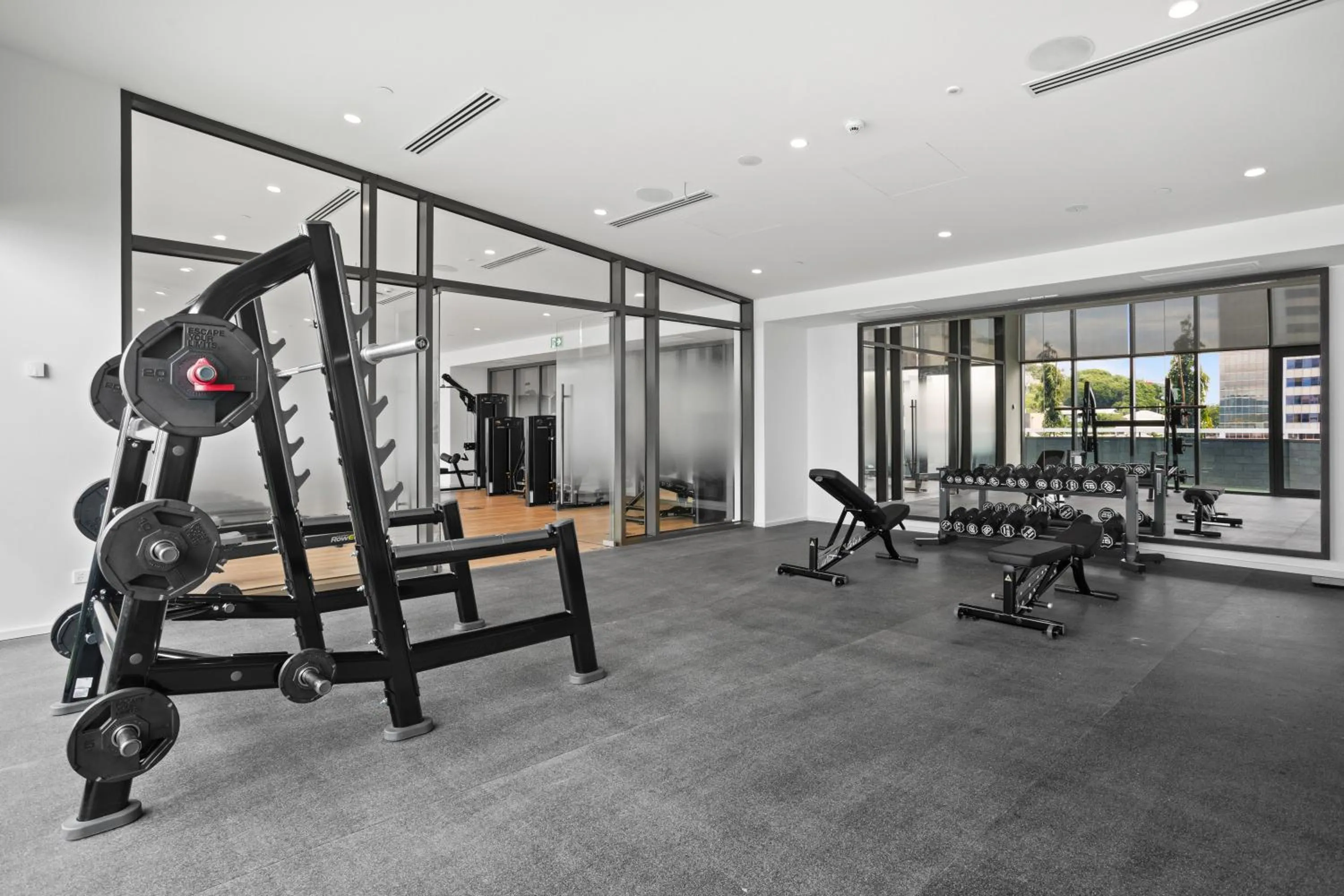 Fitness centre/facilities in Marriott Executive Apartments Port Moresby