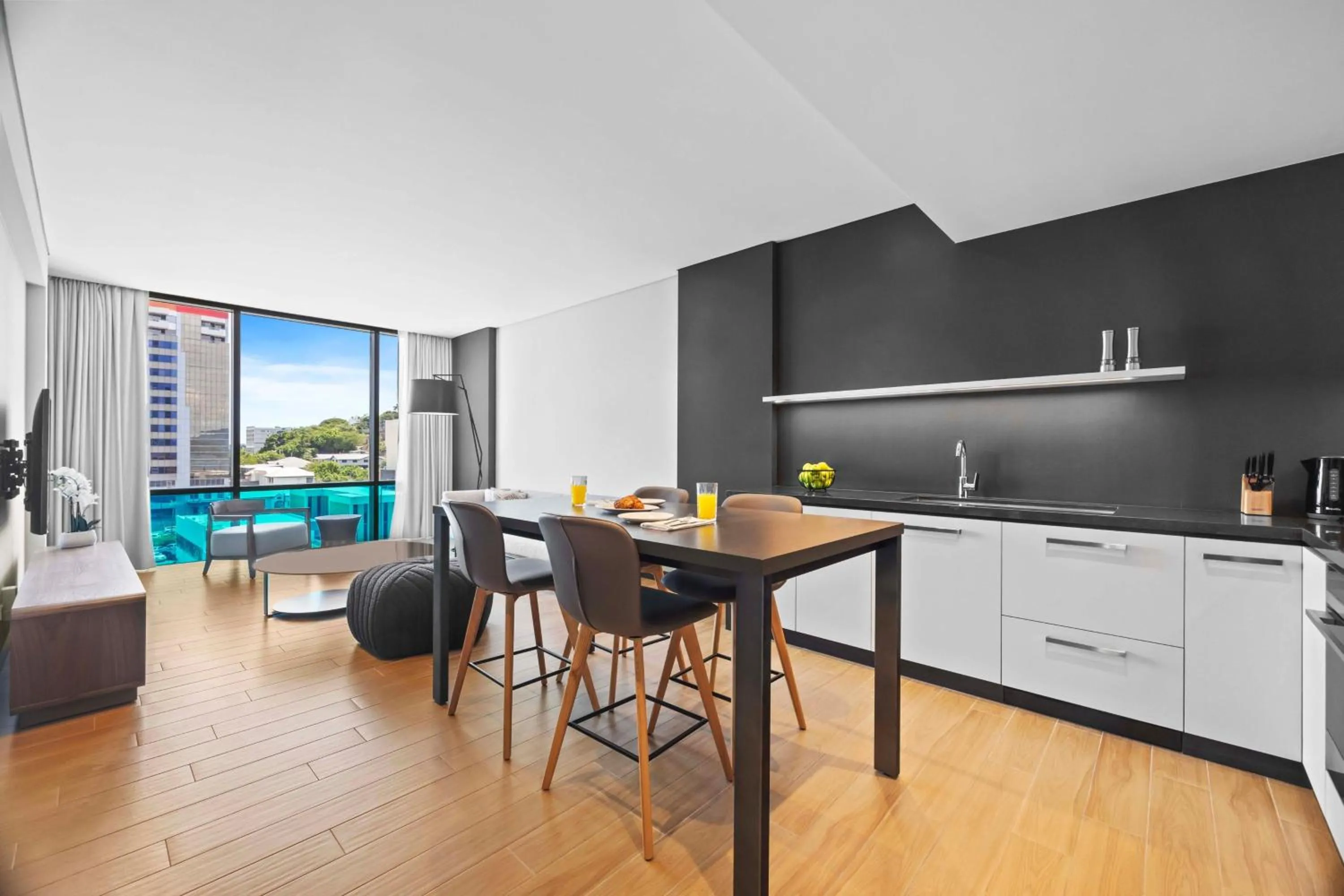 Kitchen or kitchenette in Marriott Executive Apartments Port Moresby