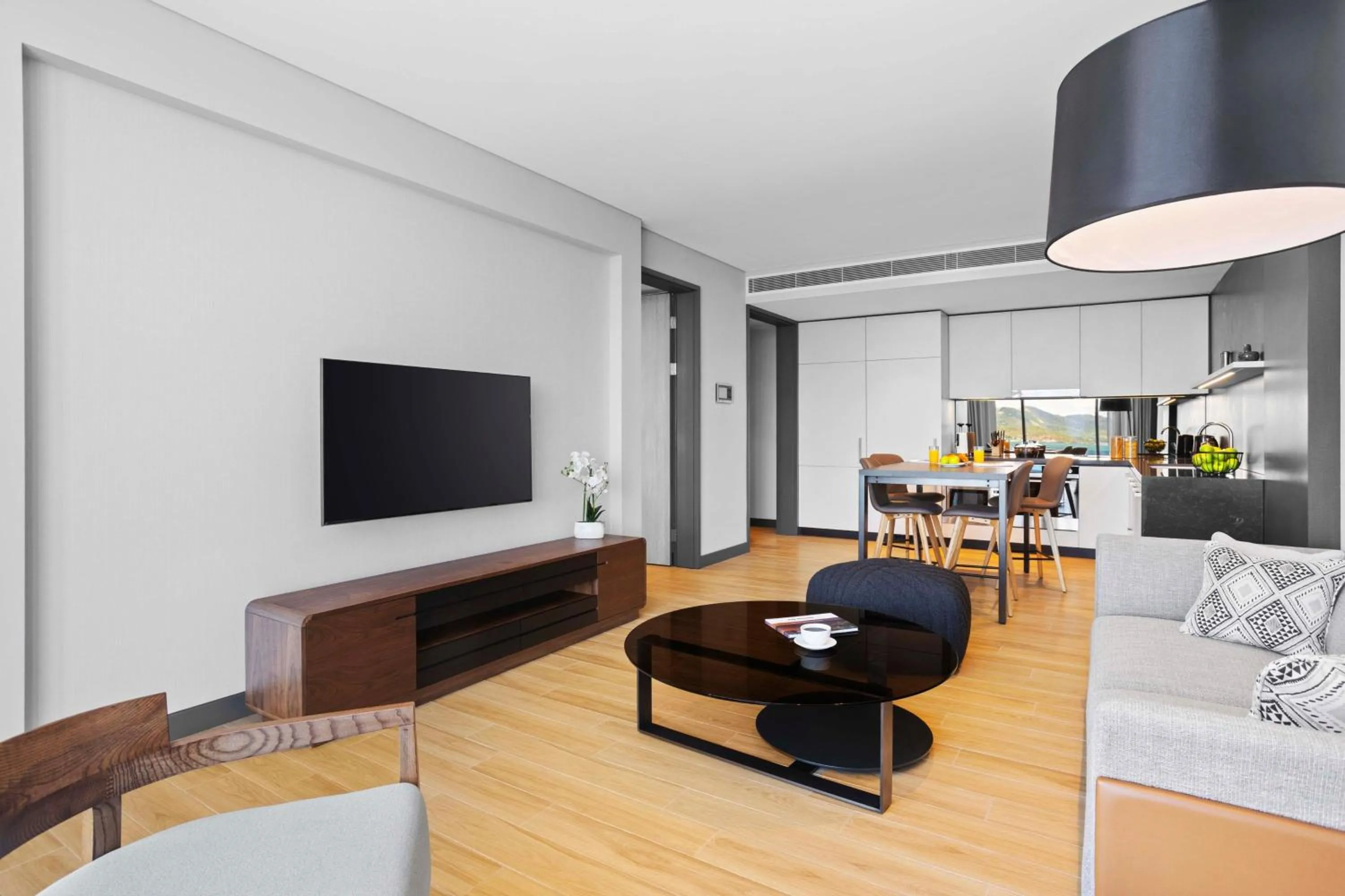 Lounge or bar in Marriott Executive Apartments Port Moresby